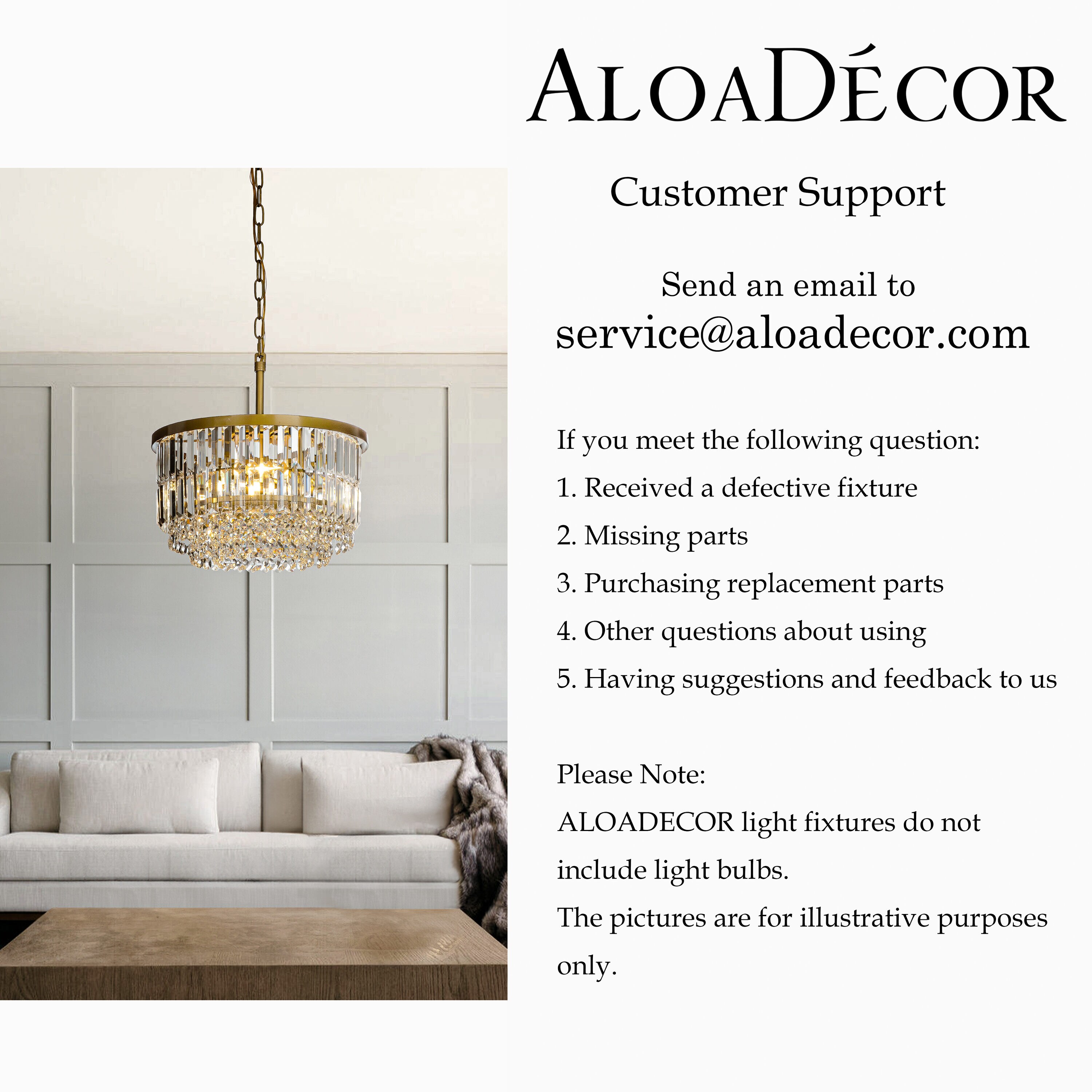 AloaDecor Lighting L7072D40BR06A b090015 - View #6