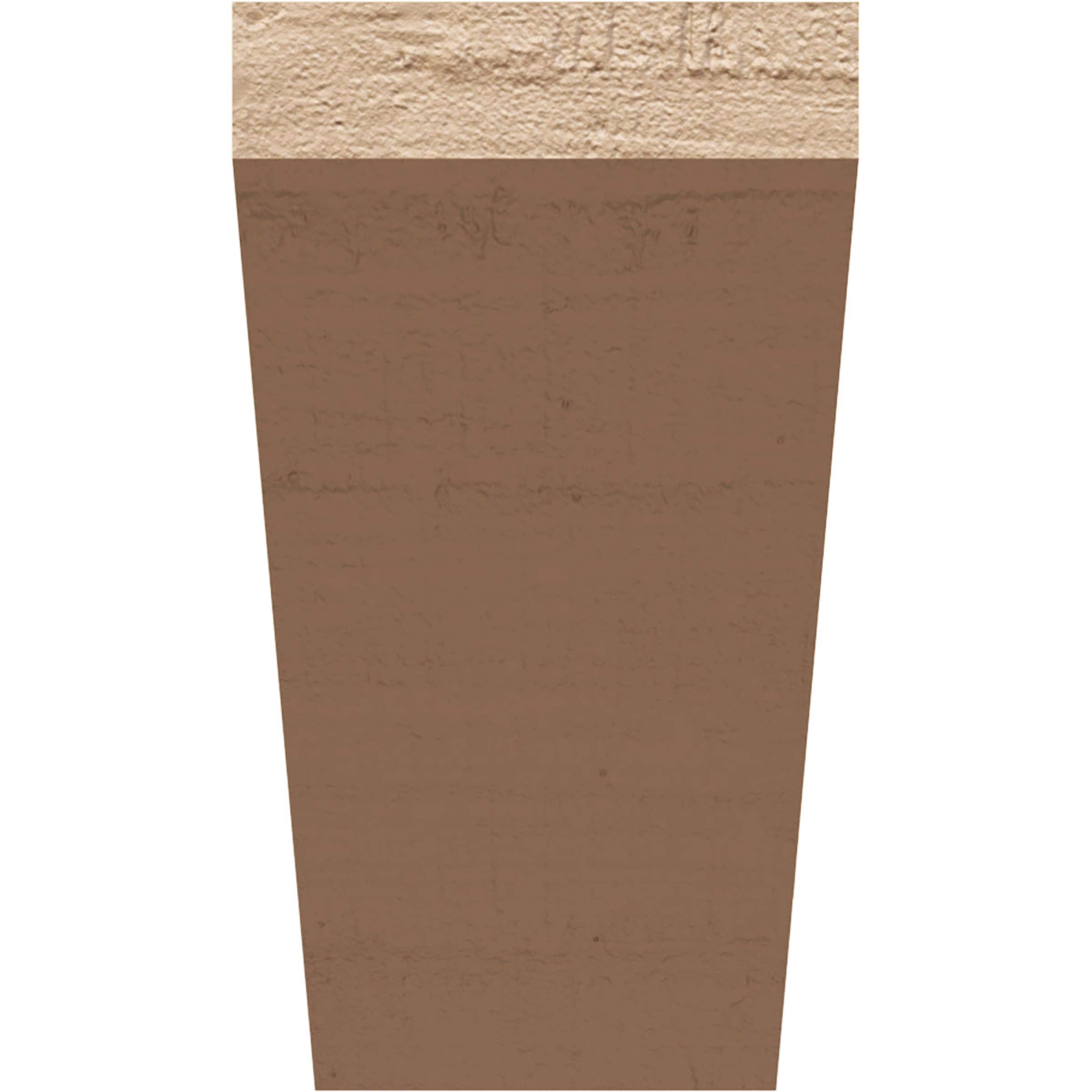 Ekena Millwork RFTU04X08X20CONRCPR Exterior-Brackets-Braces - View #2