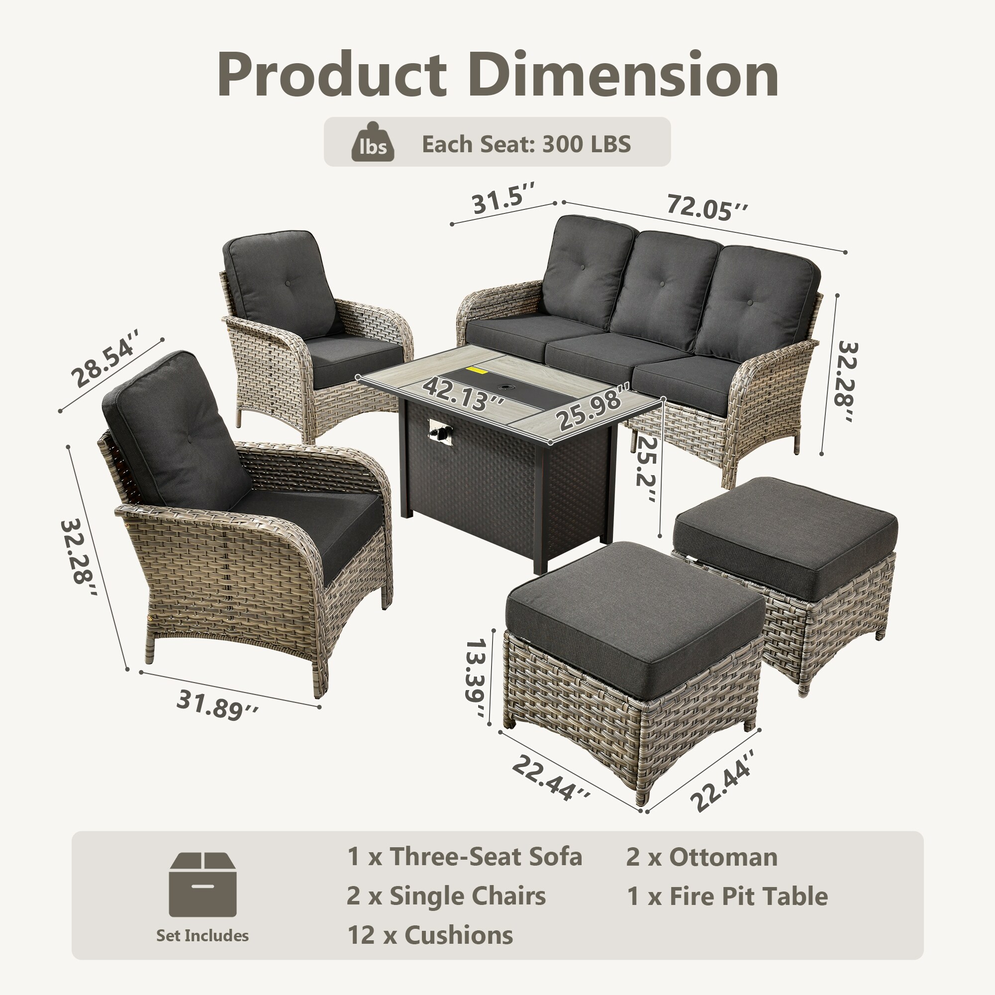 Caodoc L5-CFP03-VNC106-1 Patio-Sofas-Daybeds - View #7