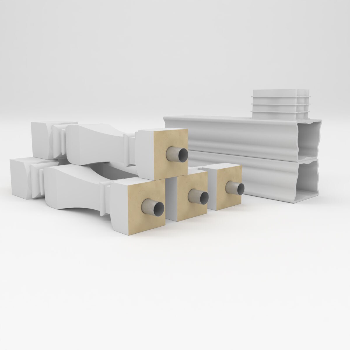 Ekena Millwork BALK40X024ACD railings - View #6