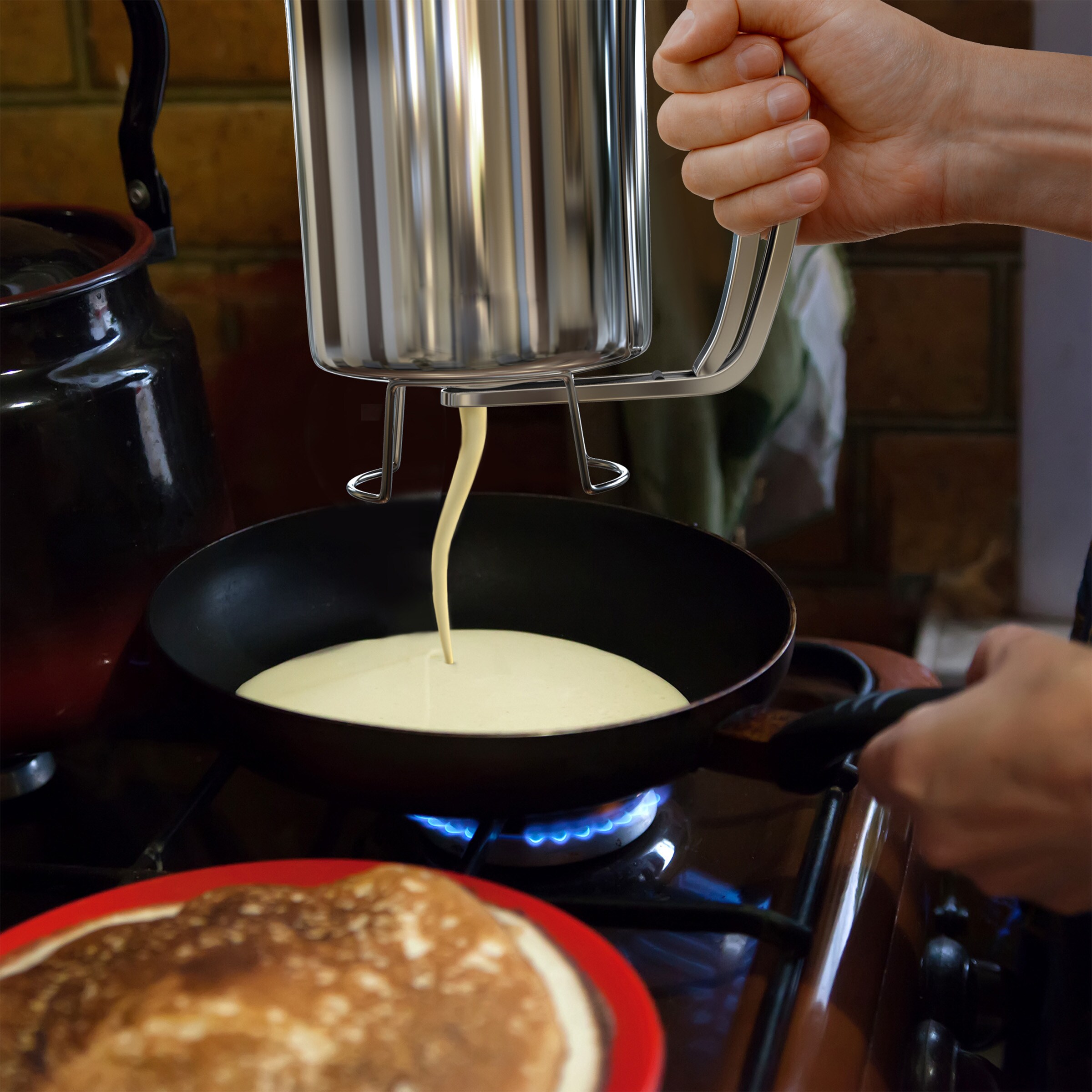 NordicWare - Pancake Batter Dispenser – Kitchen Store & More