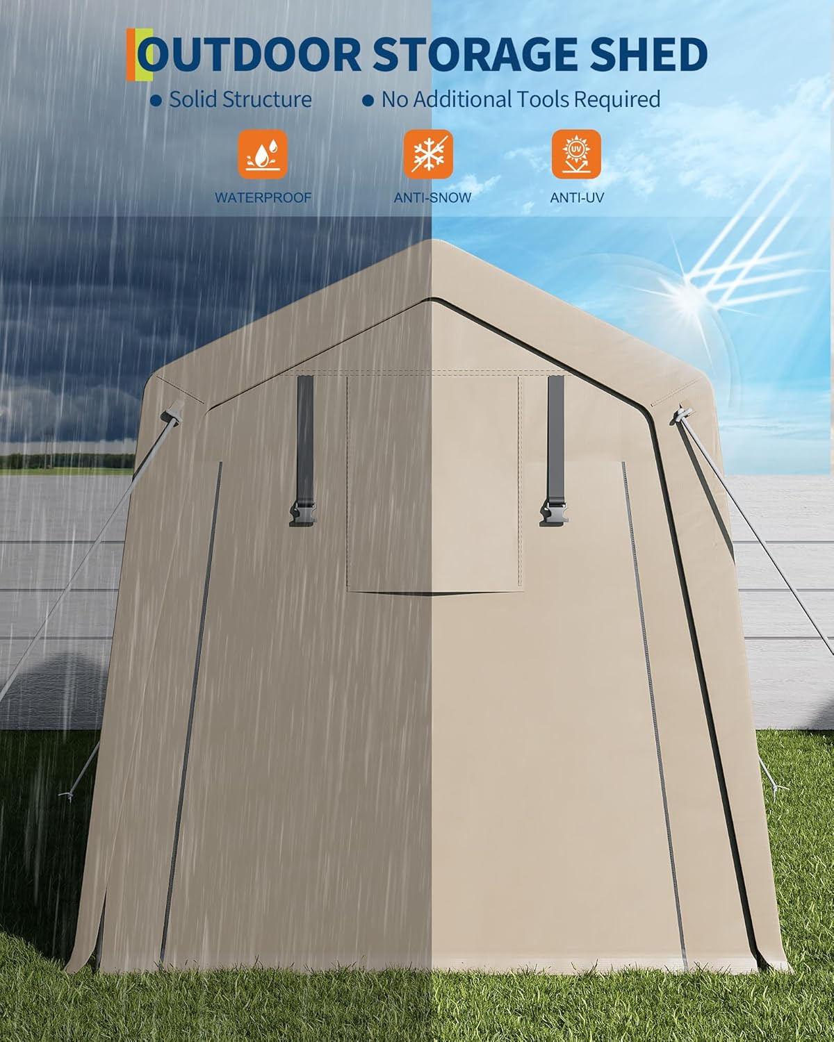 GAOMON CQC-IBTHGDNWOUU Carport-Covers - View #4