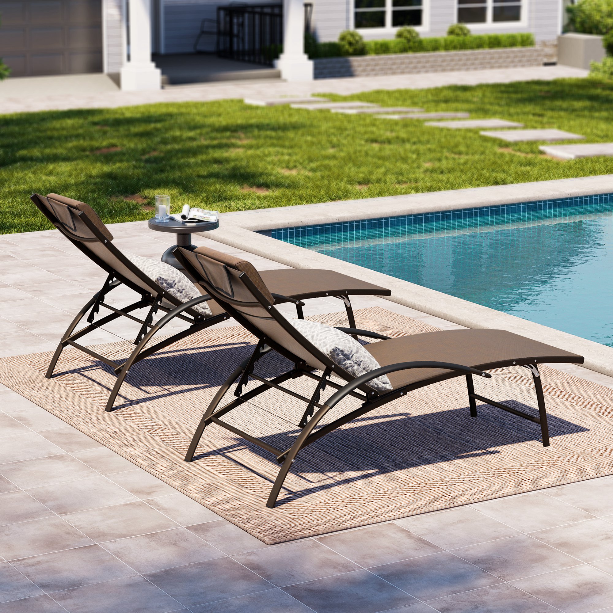 Crestlive Products CL-LG003BRN-2PC Patio-Chairs - View #8