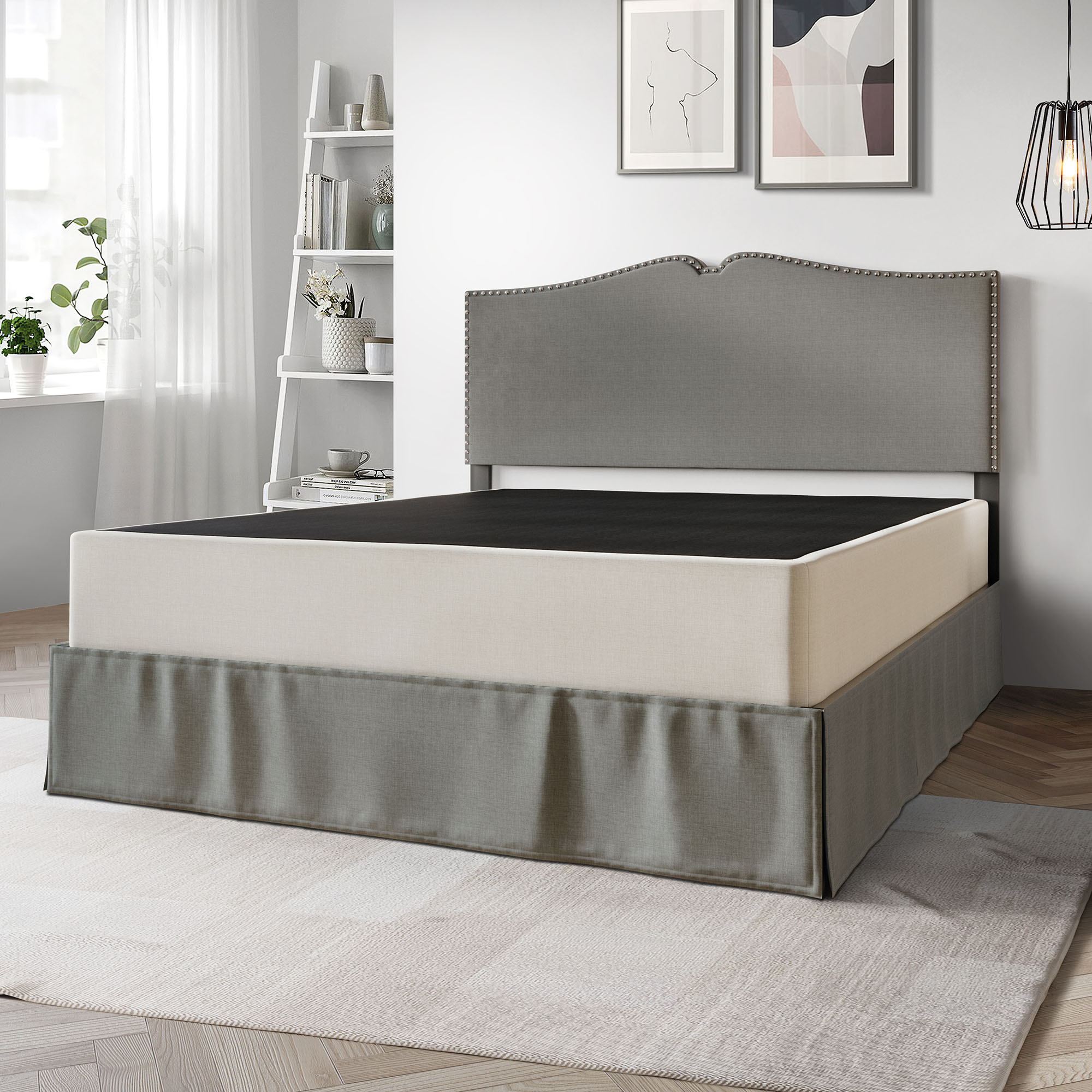 ChaletPosh C002TBS-WD 7.87-in Standard profile Twin Box Spring