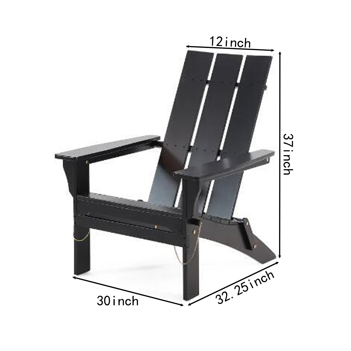 Kahomvis BAI-QPW1-0399 Patio-Chairs - View #3