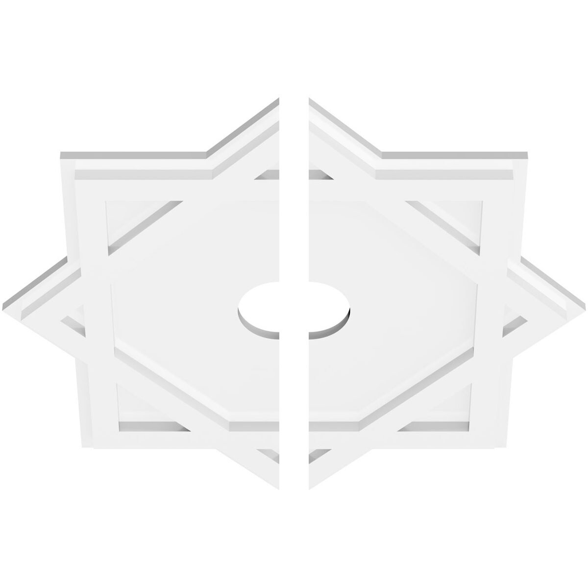 Ekena Millwork CMP20AL2-03000 Ceiling-Medallions - View #2