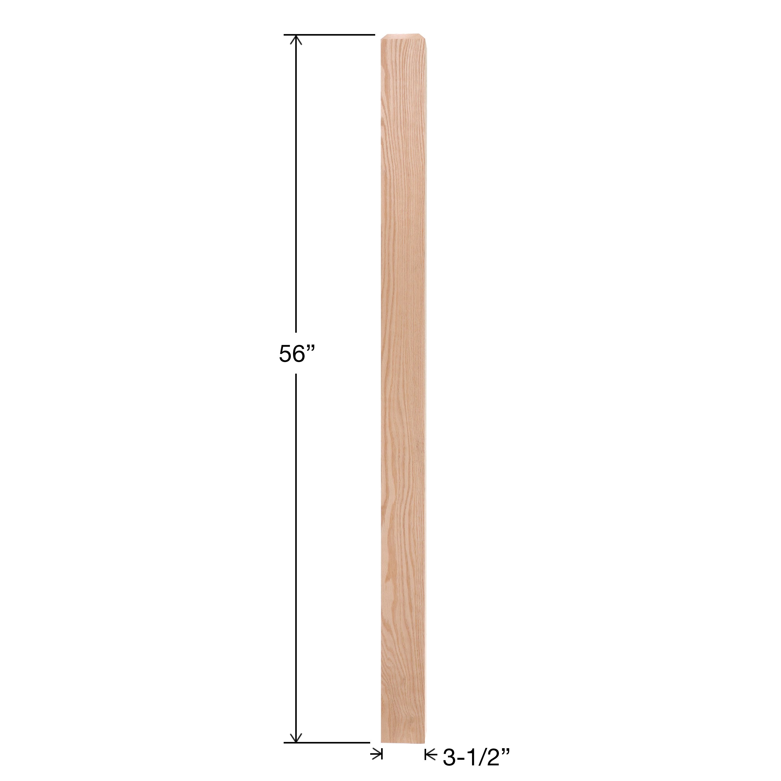 RELIABILT WG350CT56OAK Interior-Stairpart-Newel-Posts - View #7