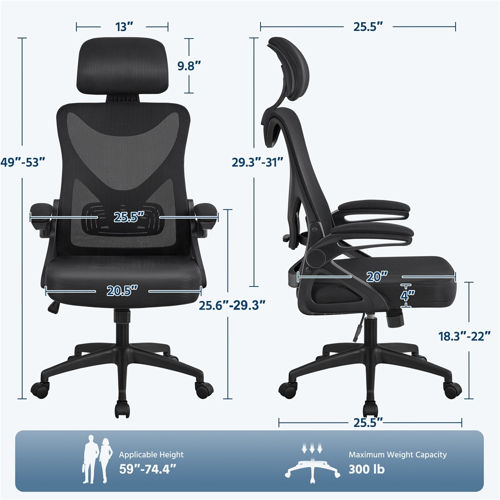 Yaheetech LS81UI0001 Office-Chairs - View #3