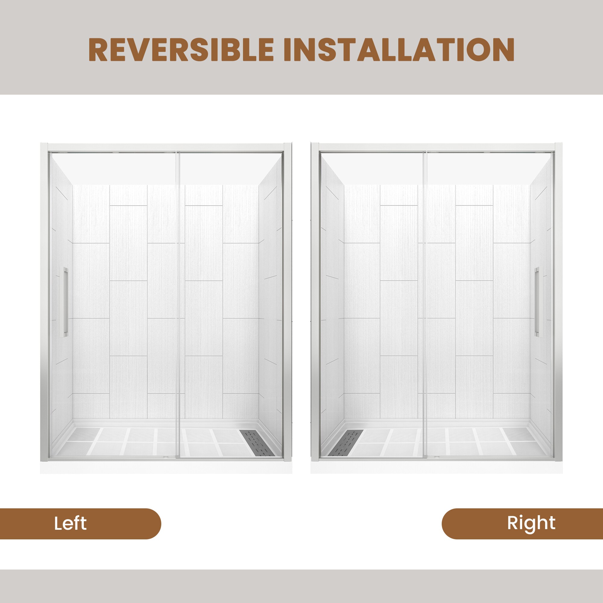 CASAINC CABR1302BN10L25 Alcove-Shower-Kit - View #6