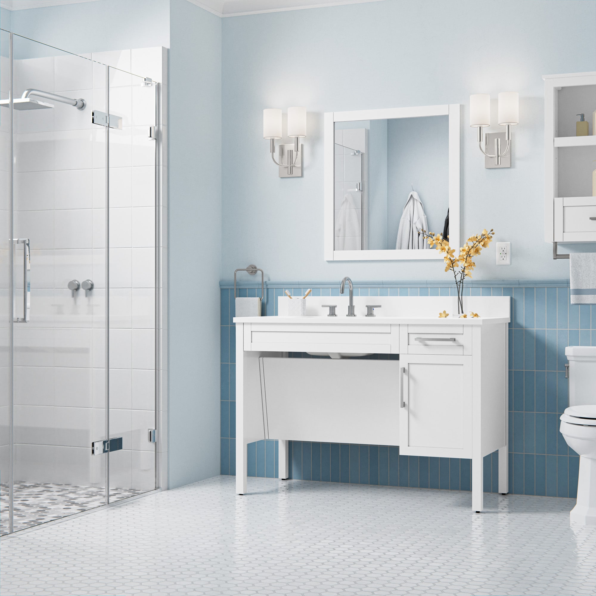 allen + roth 1815VA-48-201 Bath-Vanity-Combo - View #11