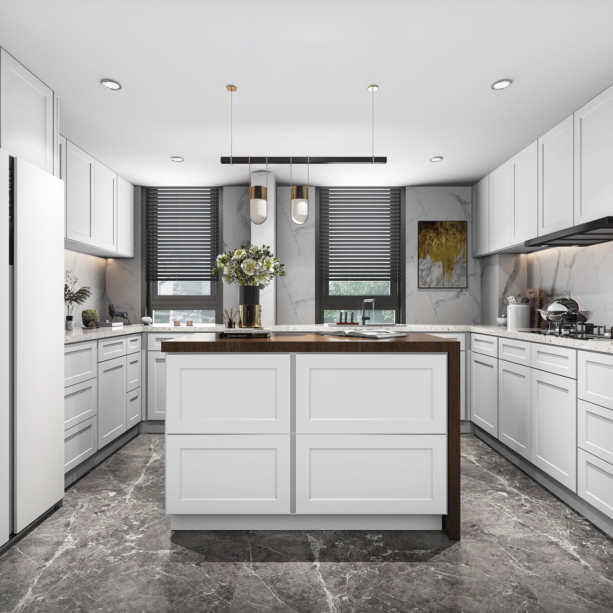 LOVMOR SF-R-SW-2DB24 Cabinets-Kitchen - View #6