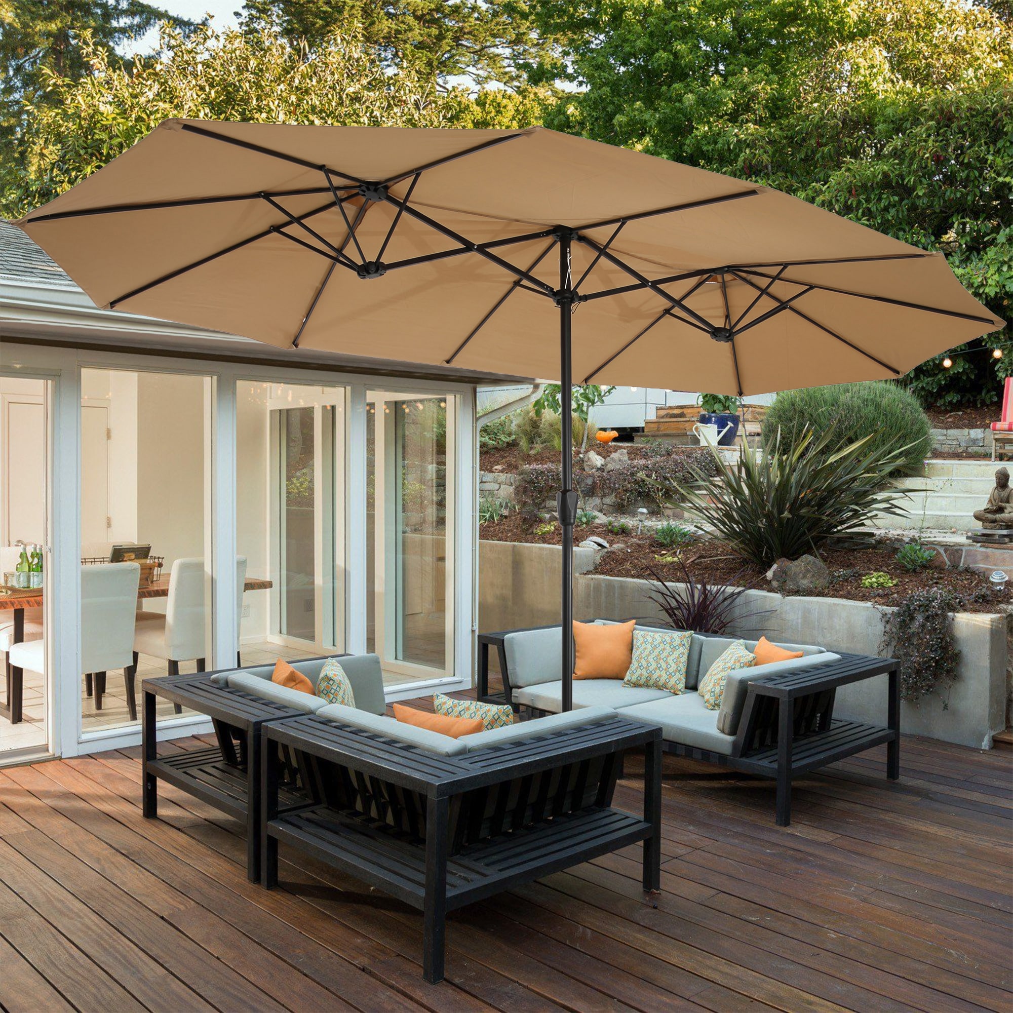 Double Patio Umbrella 