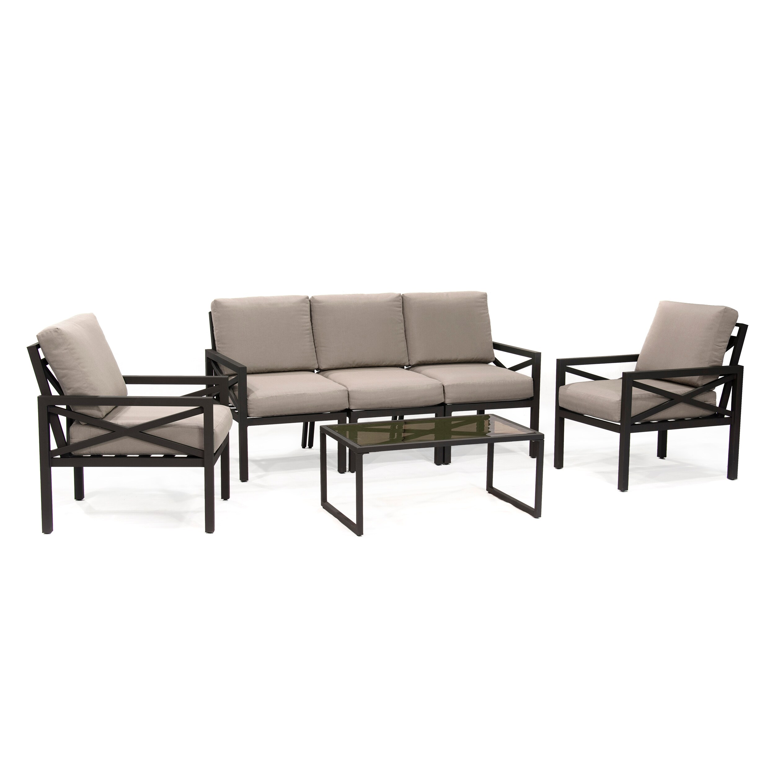 Leisure Made 639288-TAN Patio-Conversation-Sets - View #6
