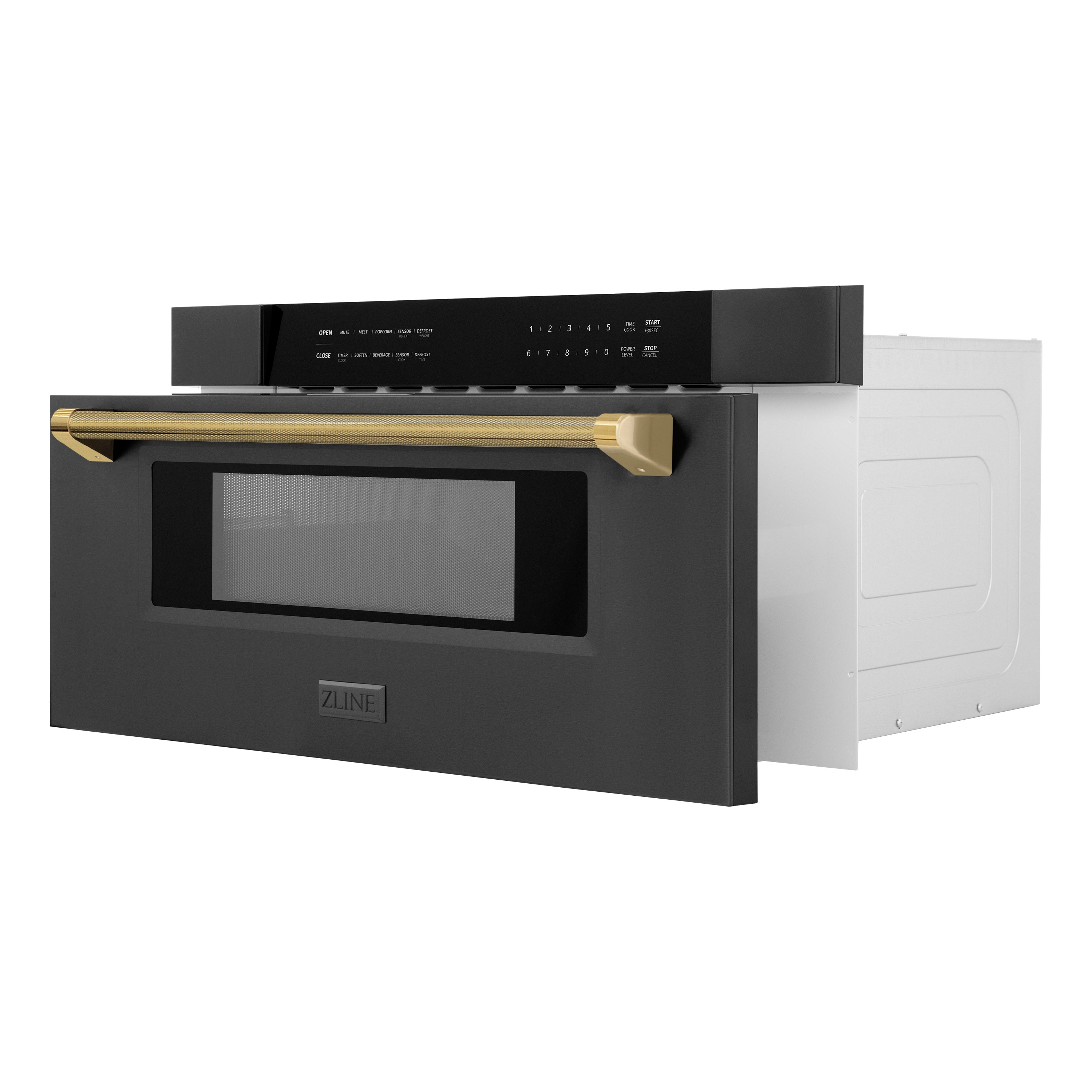 ZLINE KITCHEN & BATH MWDZ-30-BS-KG Microwave-Drawers - View #4