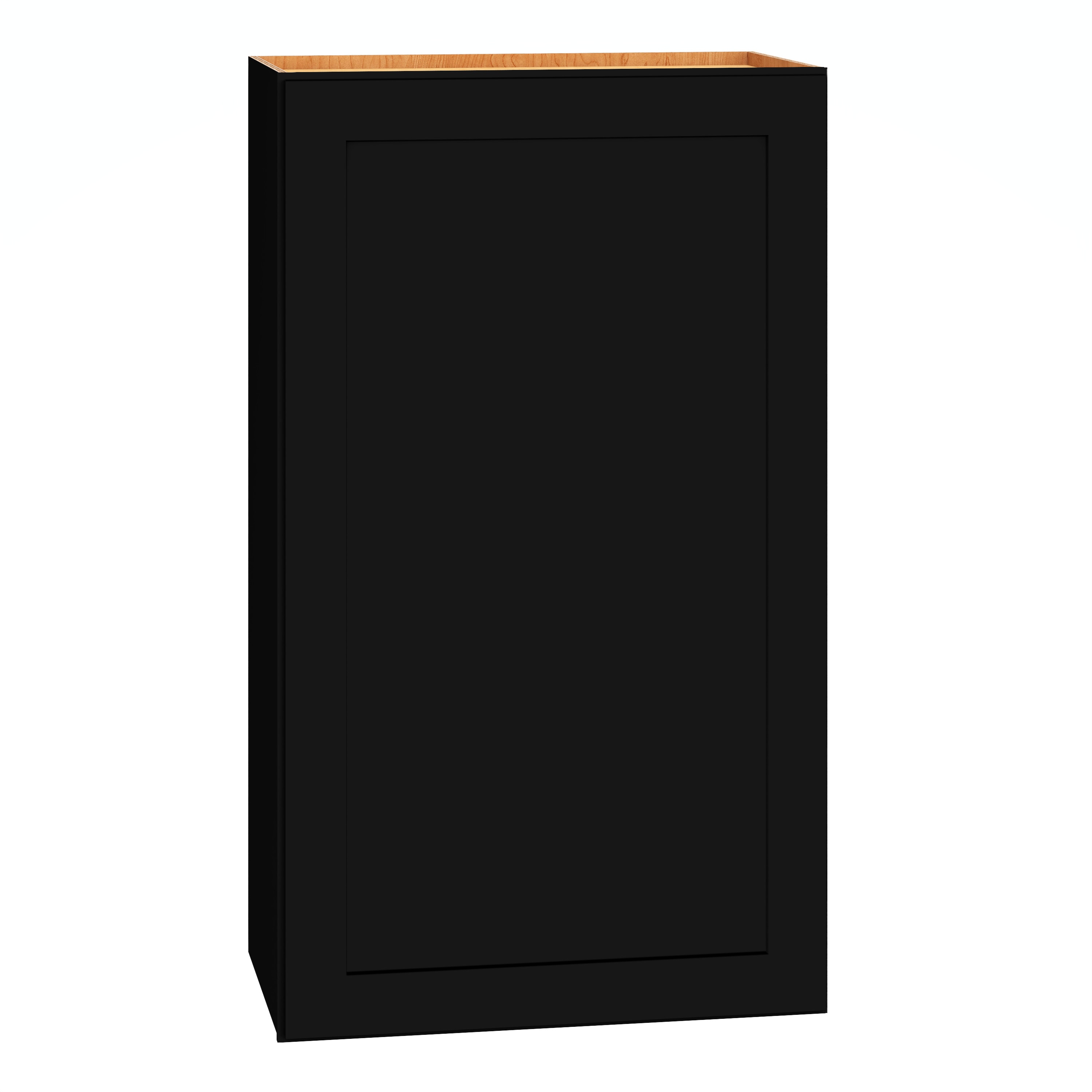 Diamond Express 61I-W2136R Jamestown 21-in W x 36-in H x 12-in D Black Wall Fully assembled Plywood Cabinet (Recessed Panel Shaker)