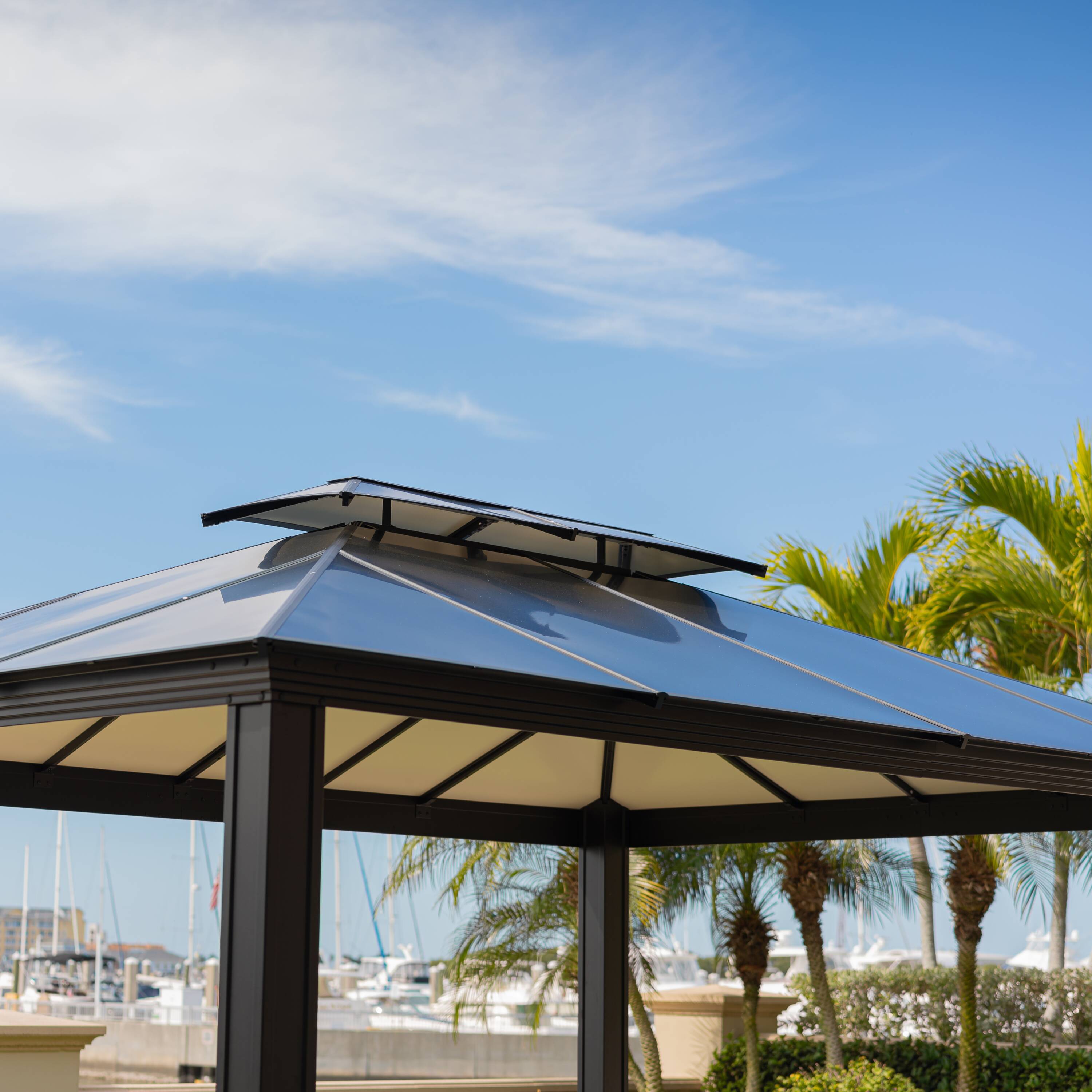 Paragon Outdoor GZH3-1220BKAN Wood-Resin-Gazebos - View #3