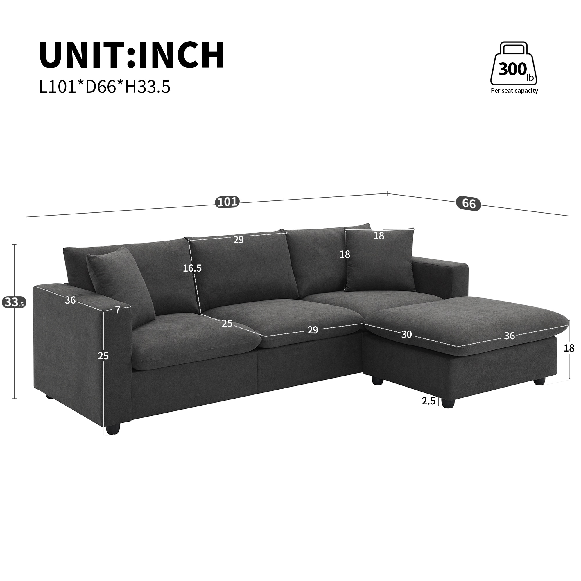 ModernLuxe GS009023AAE Sofas-Loveseats - View #19