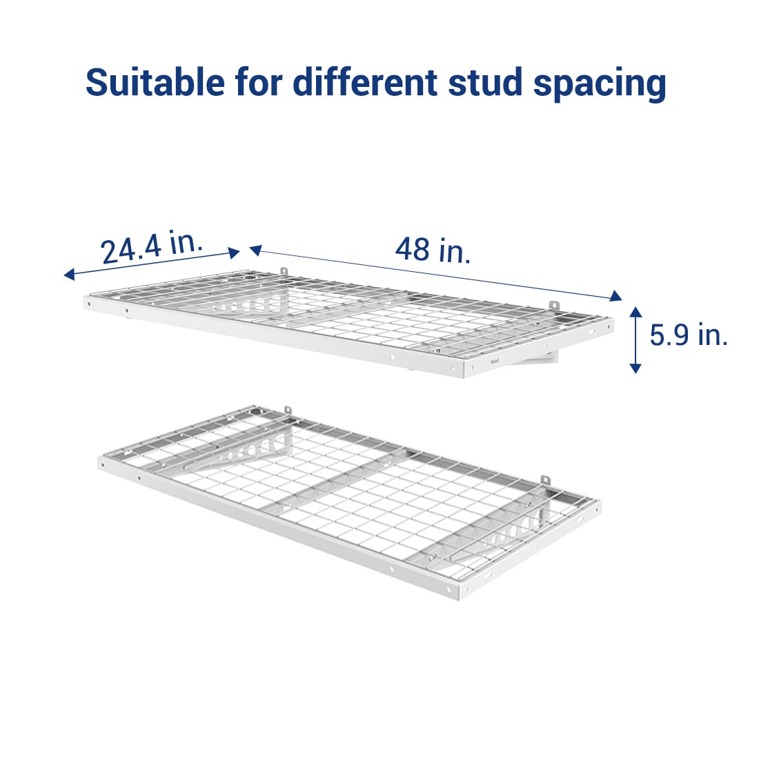 Fleximounts BR24-E Wall-Mounted-Shelving - View #2