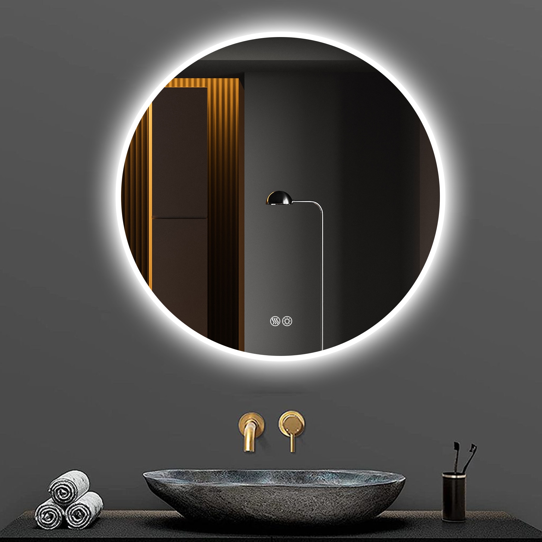 CASAINC MC04-2230SF1 Framed-Bath-Mirrors - View #5