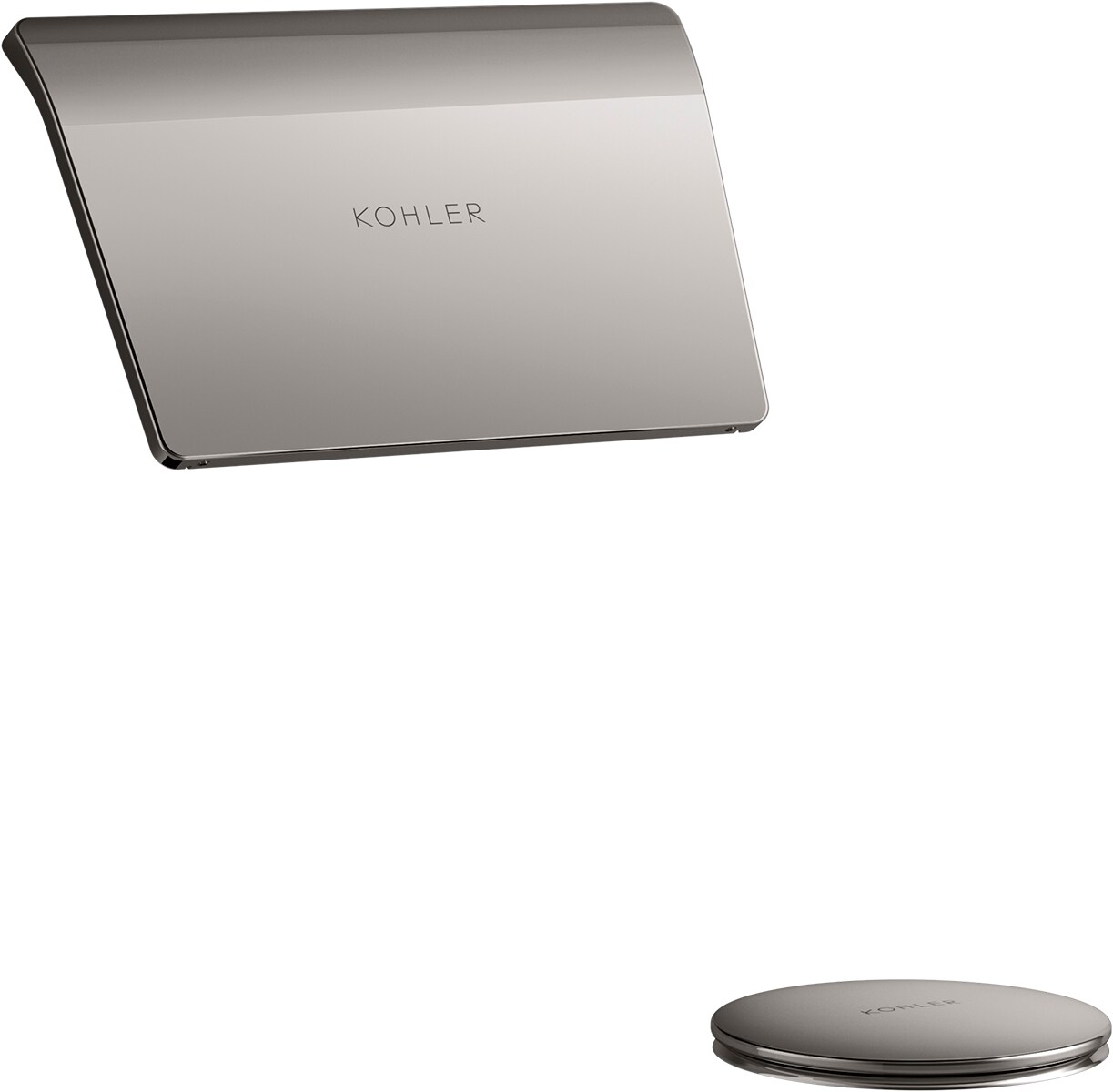 KOHLER K-23857-TT 2.75-in Vibrant Titanium Drain Cover