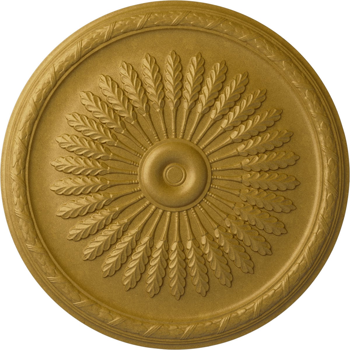 Juniper 36'' Pharaohs Gold Polyurethane Ceiling Medallion