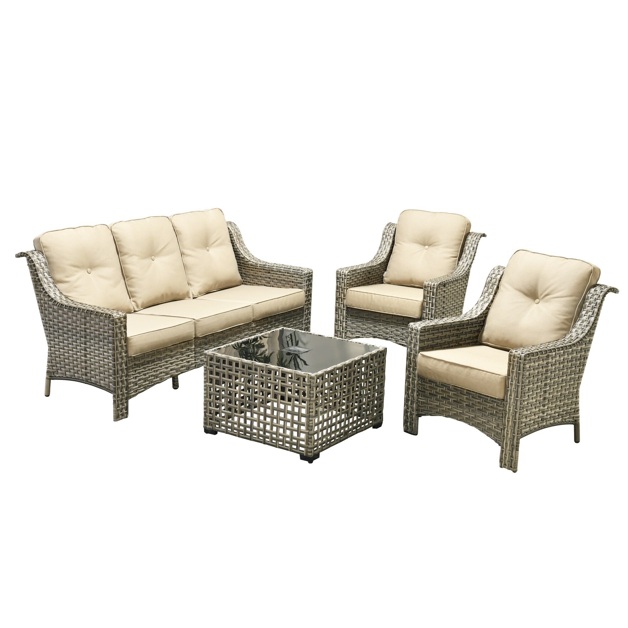 Ovios PD604 Patio-Conversation-Sets - View #7