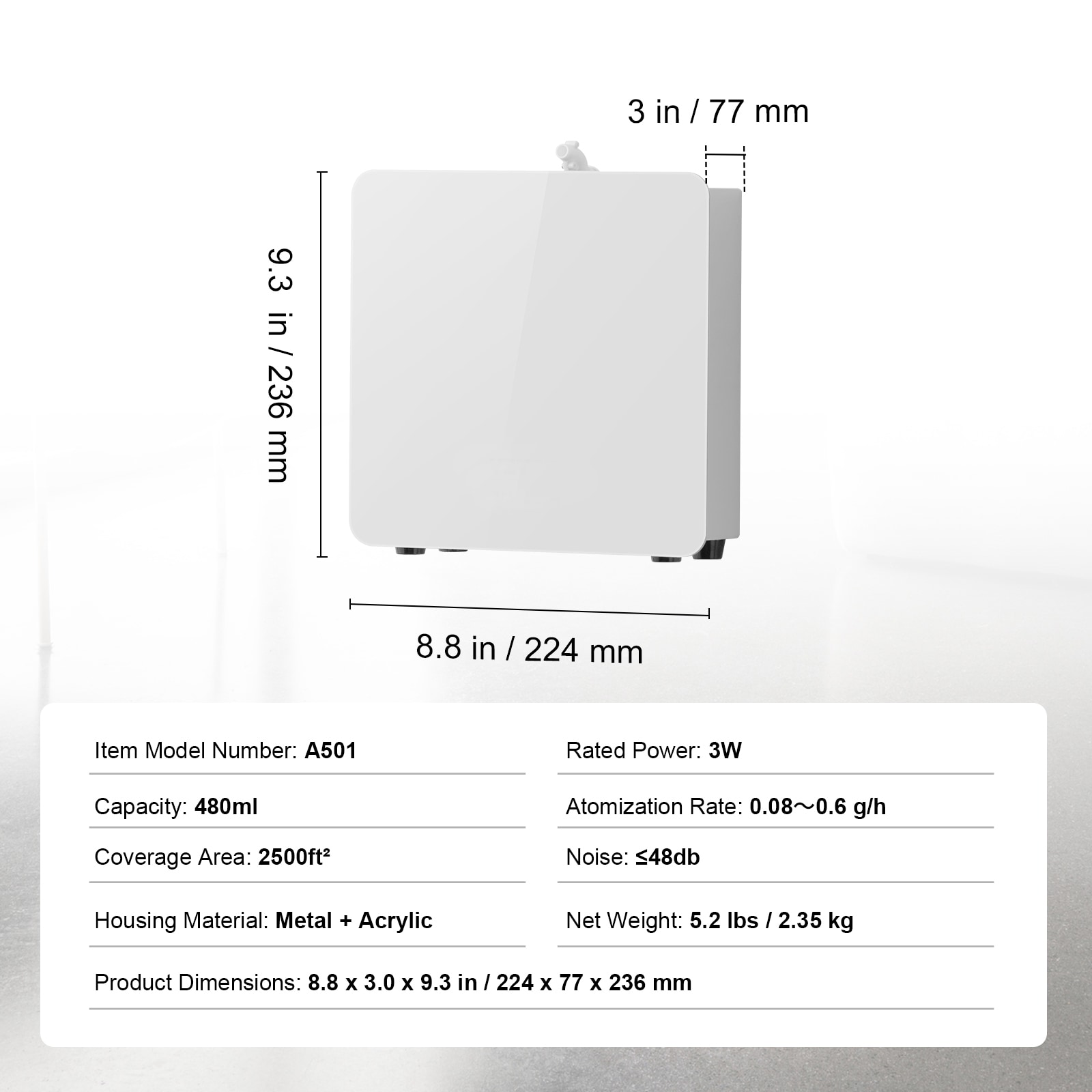 VEVOR SCGBSLSXXJ3002741V1 Diffusers-Essential-Oils - View #7
