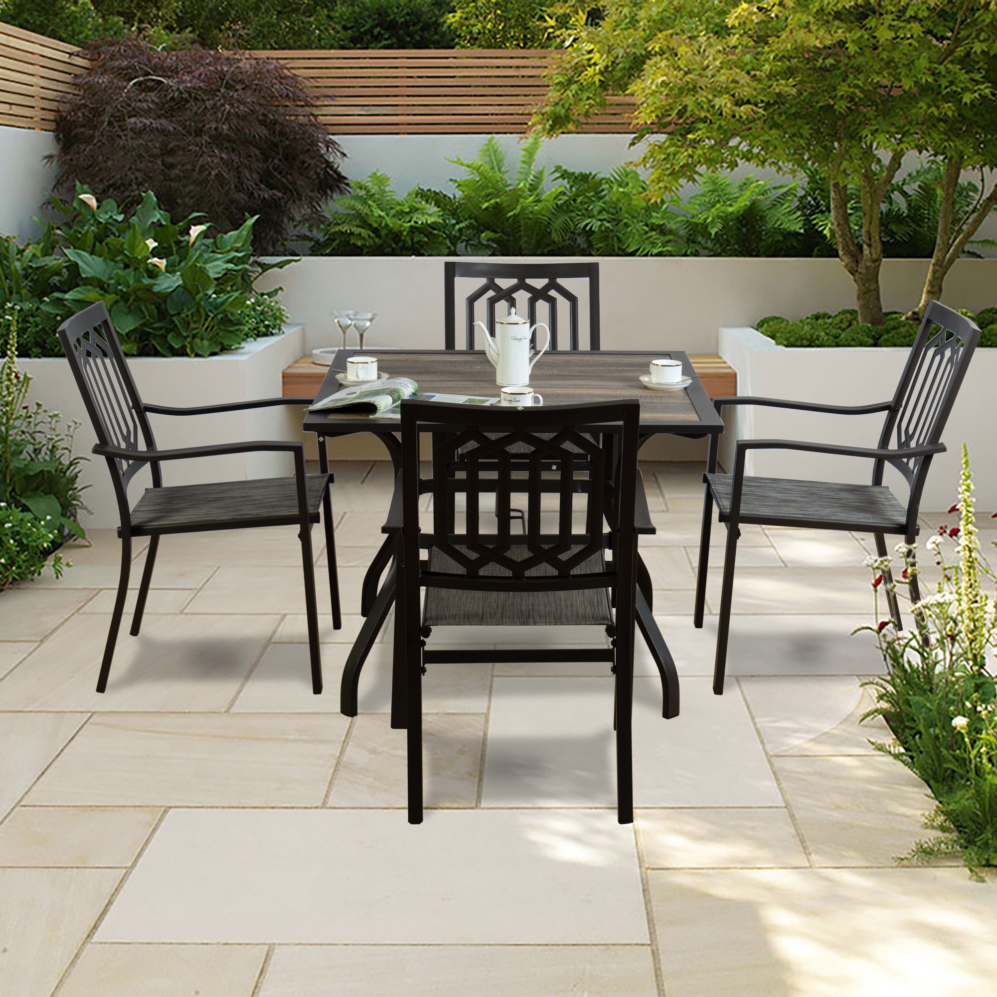 Kozyard KZT194BLK Patio-Tables - View #8