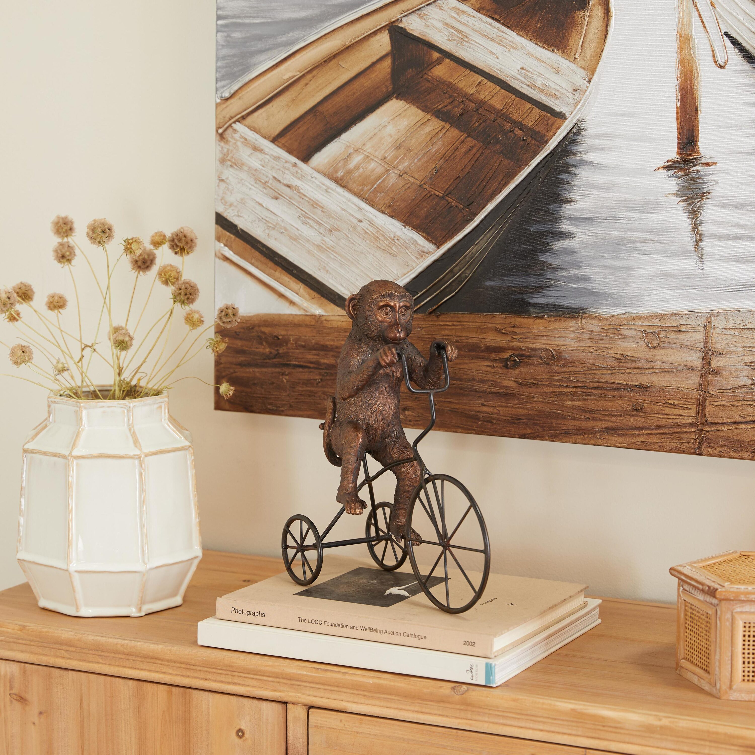 Grayson Lane 94163 Bronze Stone Eclectic Sculpture