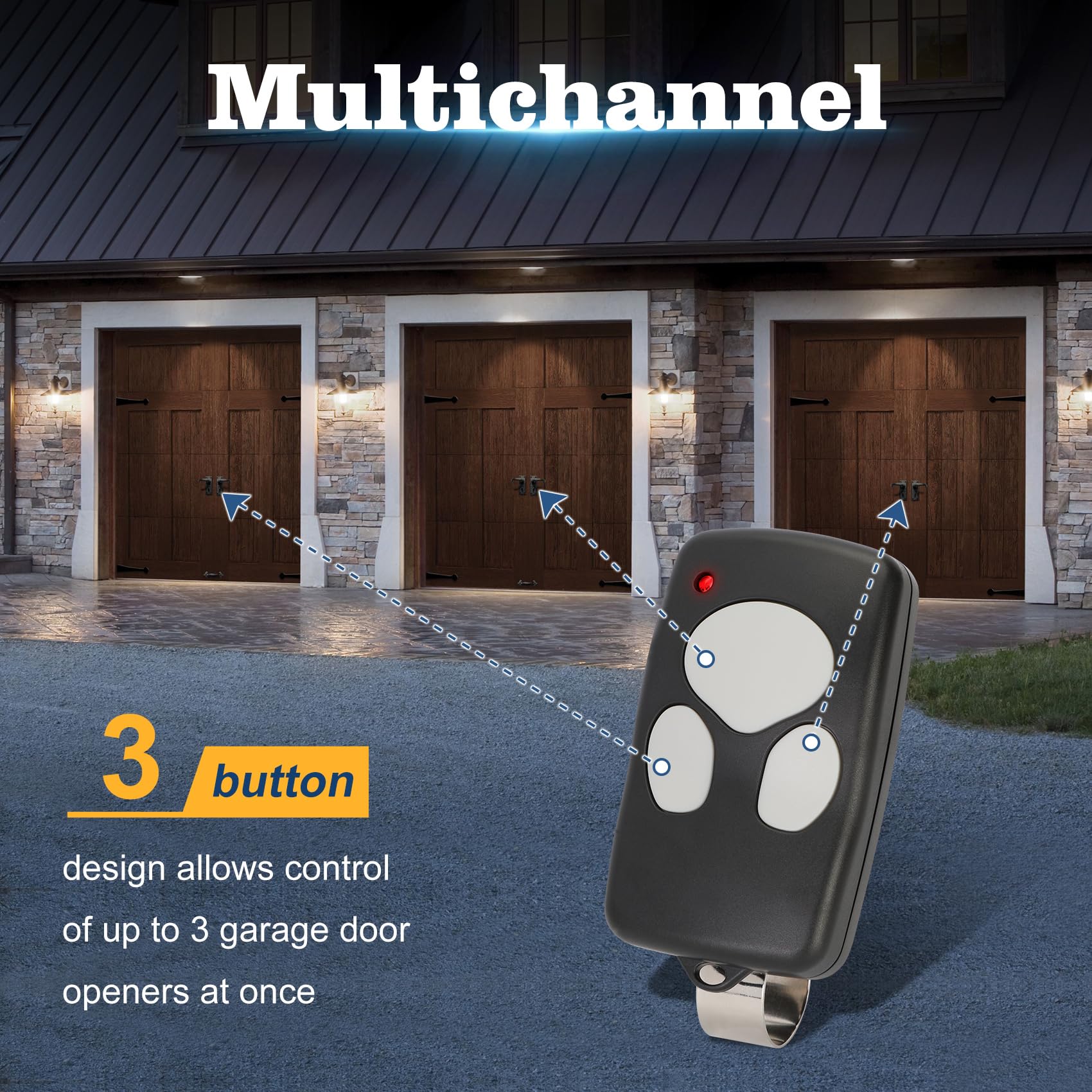 Etokfoks LET0CRHZG Garage-Door-Opener-Remotes - View #4