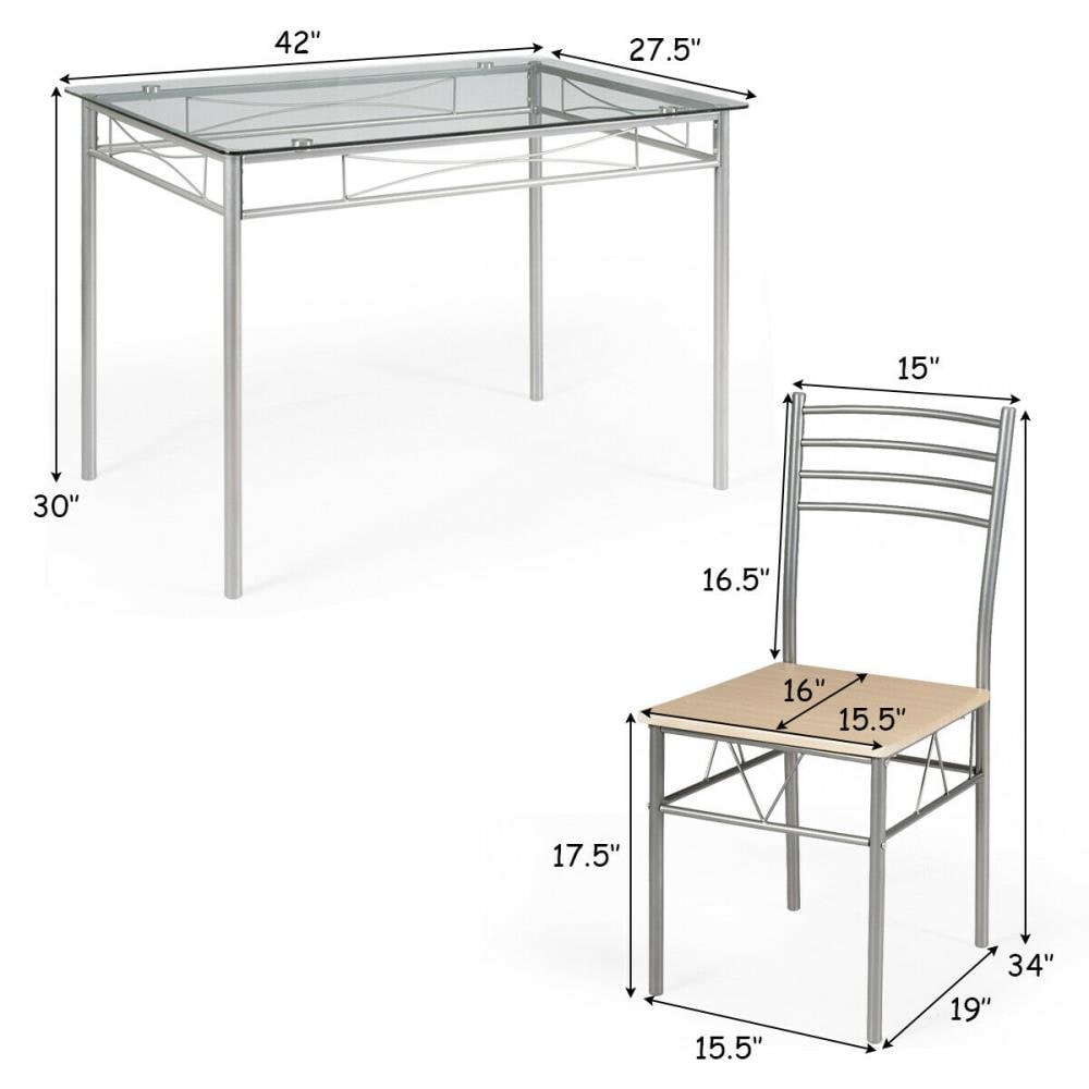 Costway HW54039 Dining-Sets - View #2