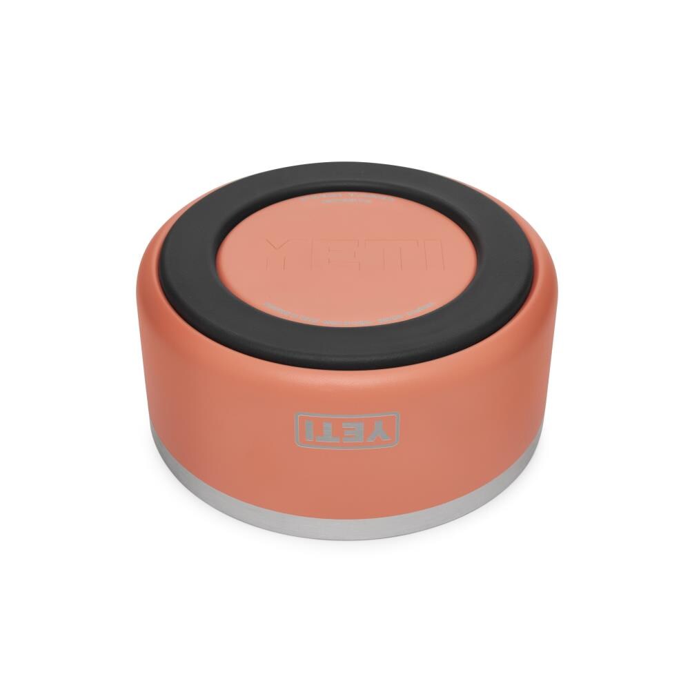 yeti dog bowl coral