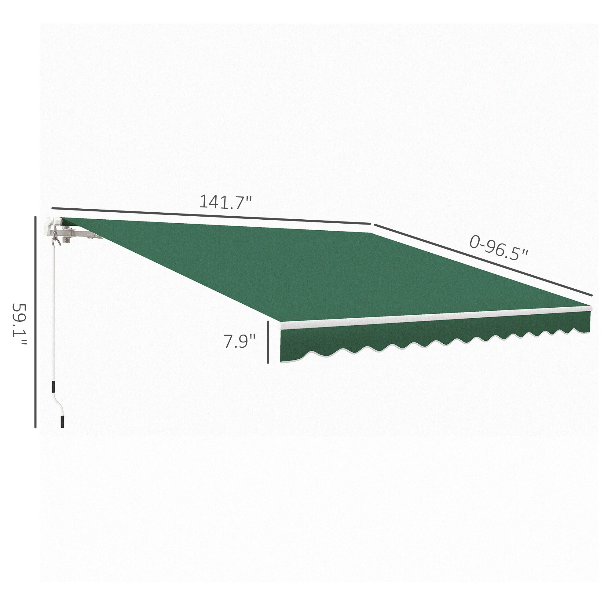 Outsunny 840-207 awnings - View #3