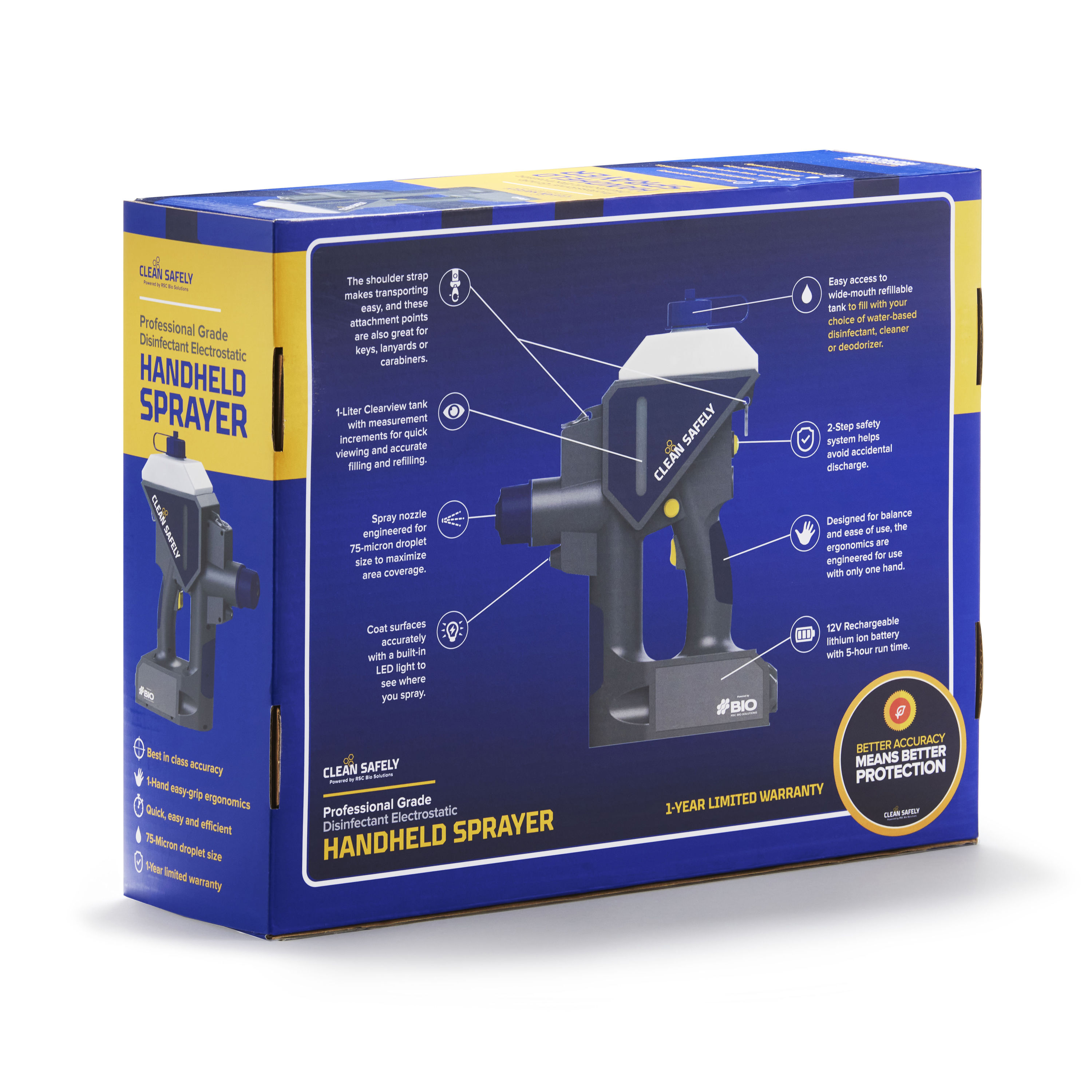 CLEAN SAFELY CS1000ES Electrostatic-Sprayers - View #4