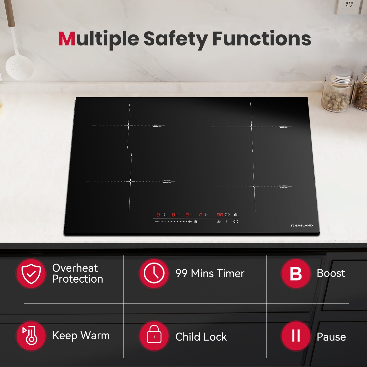 GASLAND IH60BF Induction-Cooktops - View #6