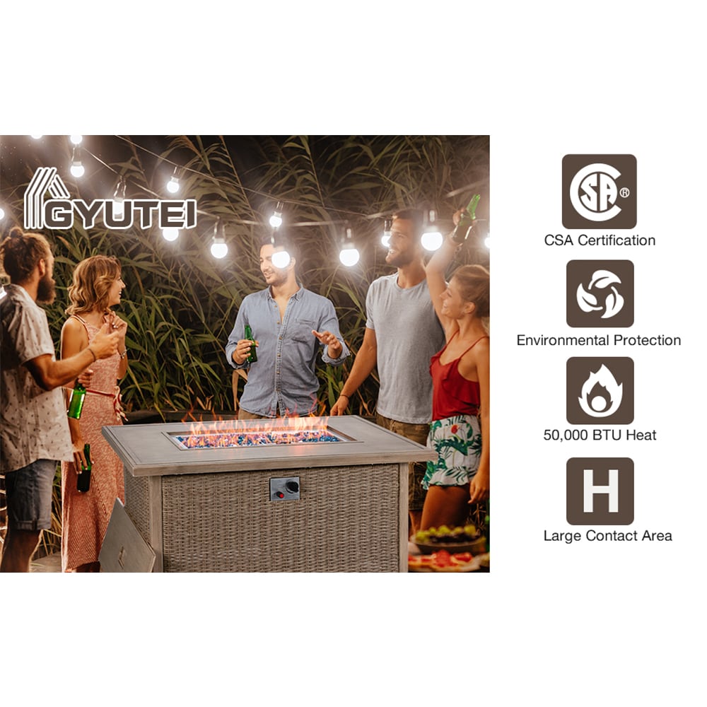 Runesay FIREPIT10 Outdoor-Gas-Firepits - View #3