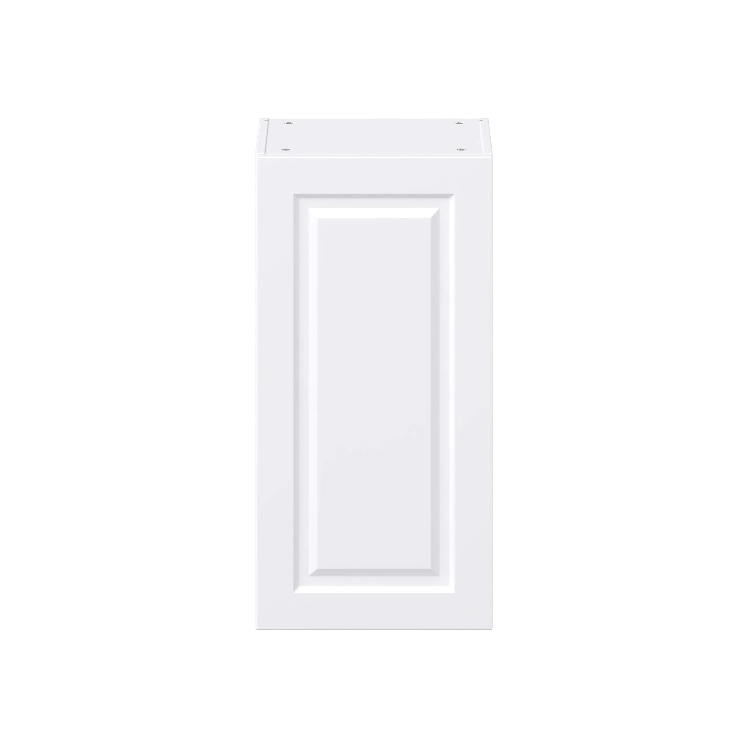 Project Source Cheyenne White 24-in W x 30-in H x 24-in D White Diagonal Corner Wall Ready To Assemble Cabinet (Raised Panel Square Style)