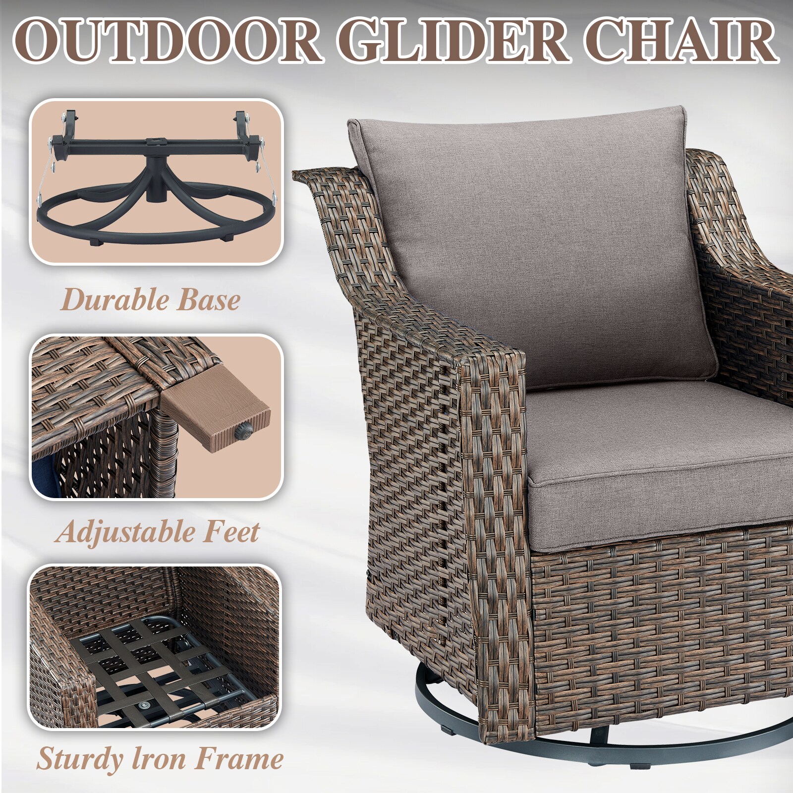 Jeehope PALRBR20-3S Patio-Chairs - View #6