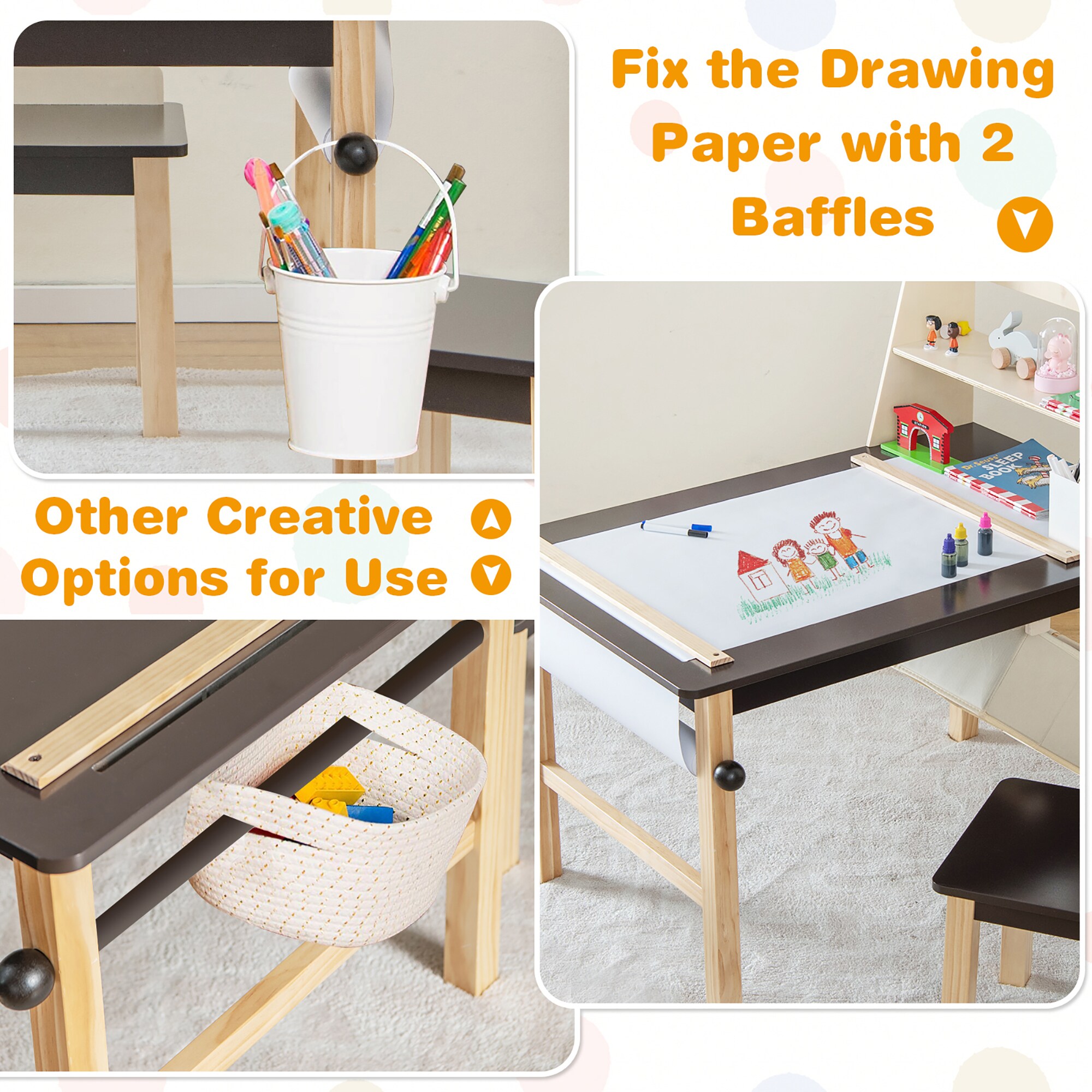 Goplus LWS00309 Kids-Play-Tables - View #8