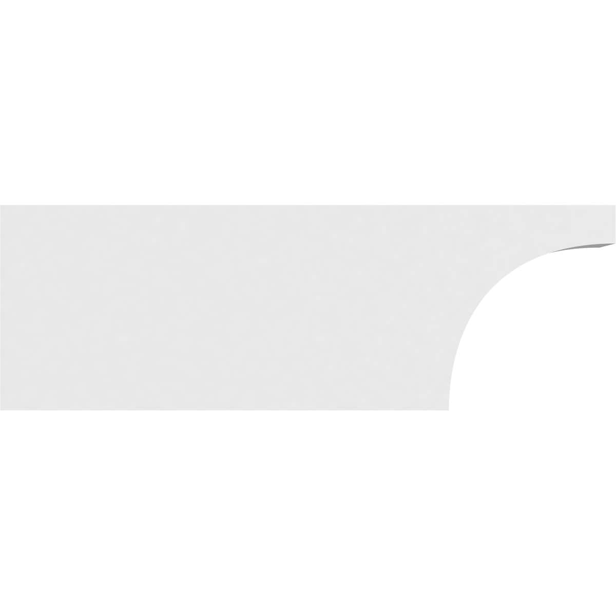 Ekena Millwork RFTP04X08X24HUN Exterior-Brackets-Braces - View #3
