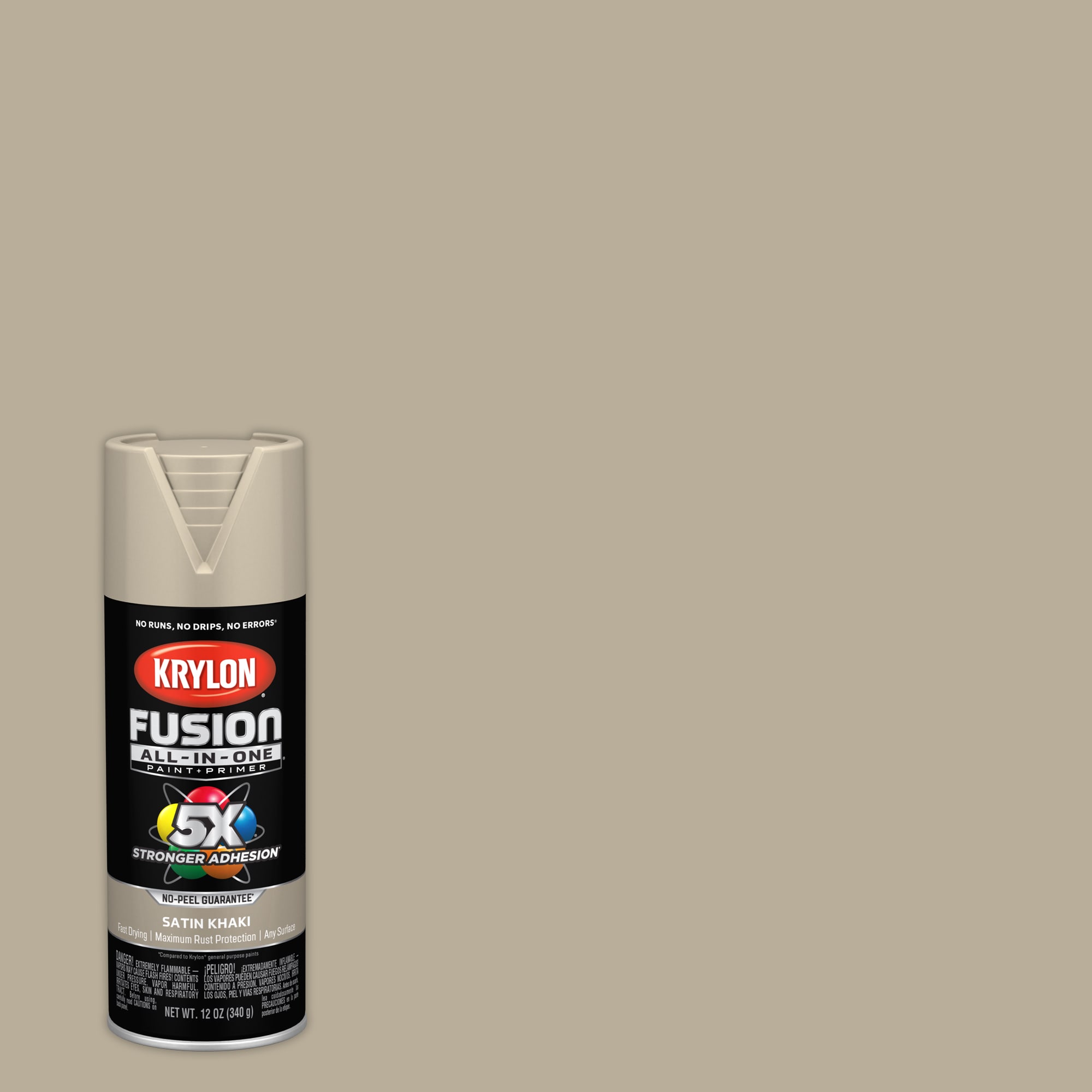 Krylon Camouflage Paint, Ultra Flat, Sand, 11 oz. - K04295000 - Krylon  Khaki Camouflage Spray Paint For Plastic 