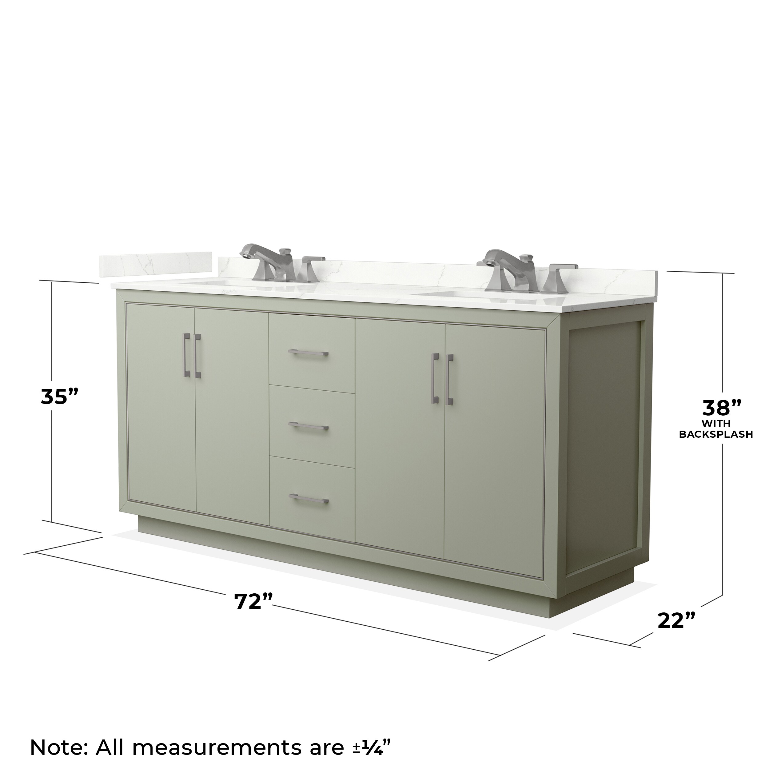 Wyndham Collection WCF111172DLGGTUS3M70 Bath-Vanity-Combo - View #7