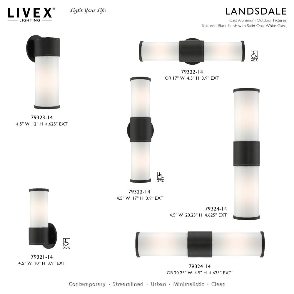 Livex Lighting 79323-14 Outdoor-Wall-Lighting - View #2