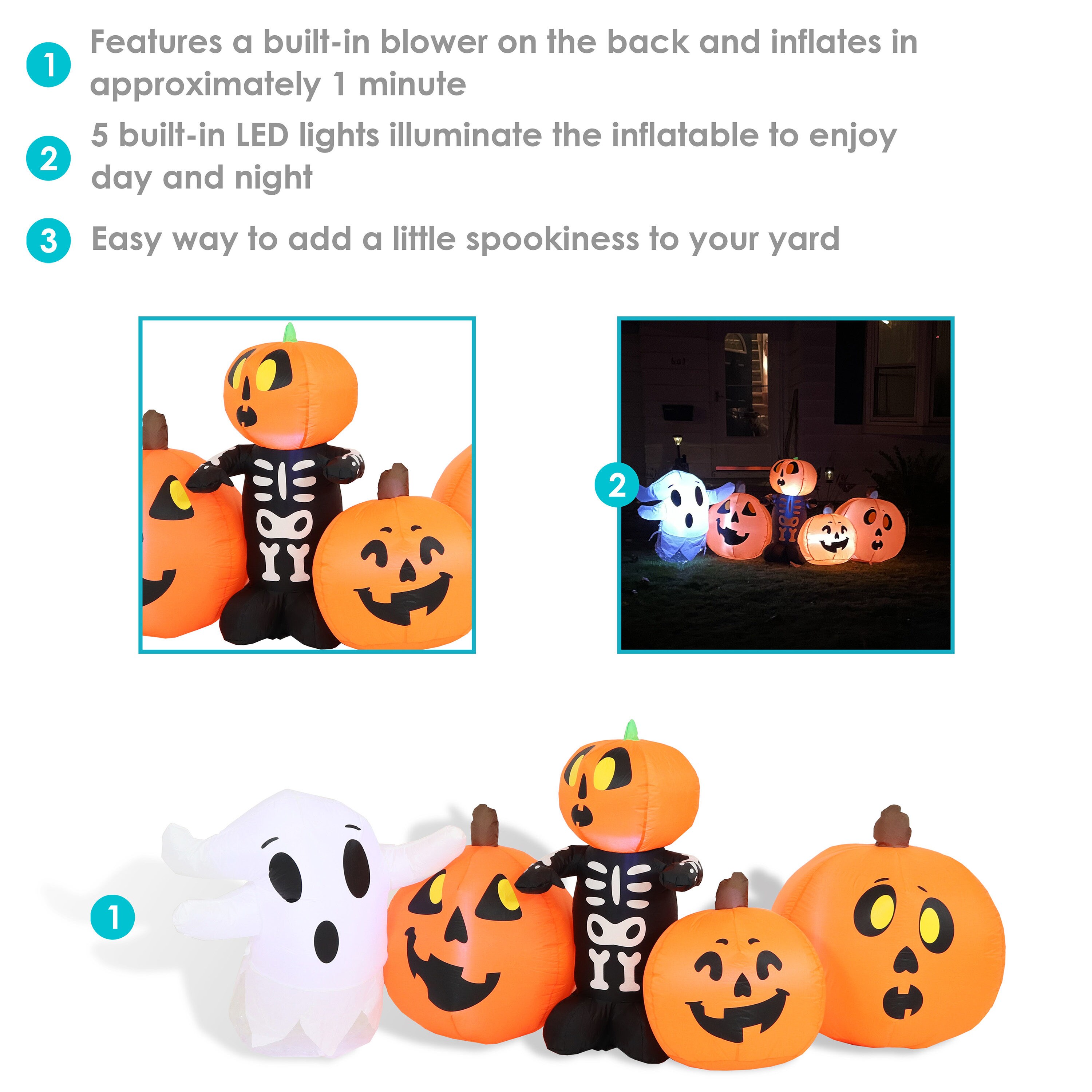 Sunnydaze Decor LDE-497 Outdoor-Halloween-Decor - View #5