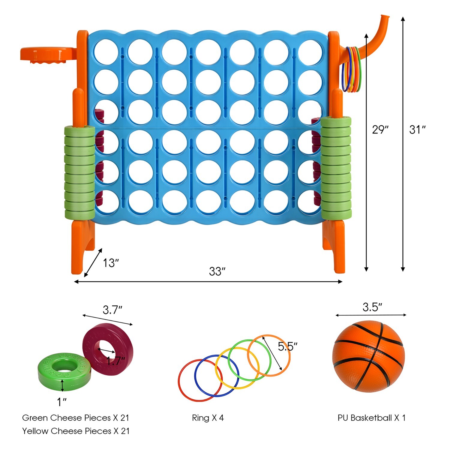Costway CSHY000250 Portable-Party-Game - View #5
