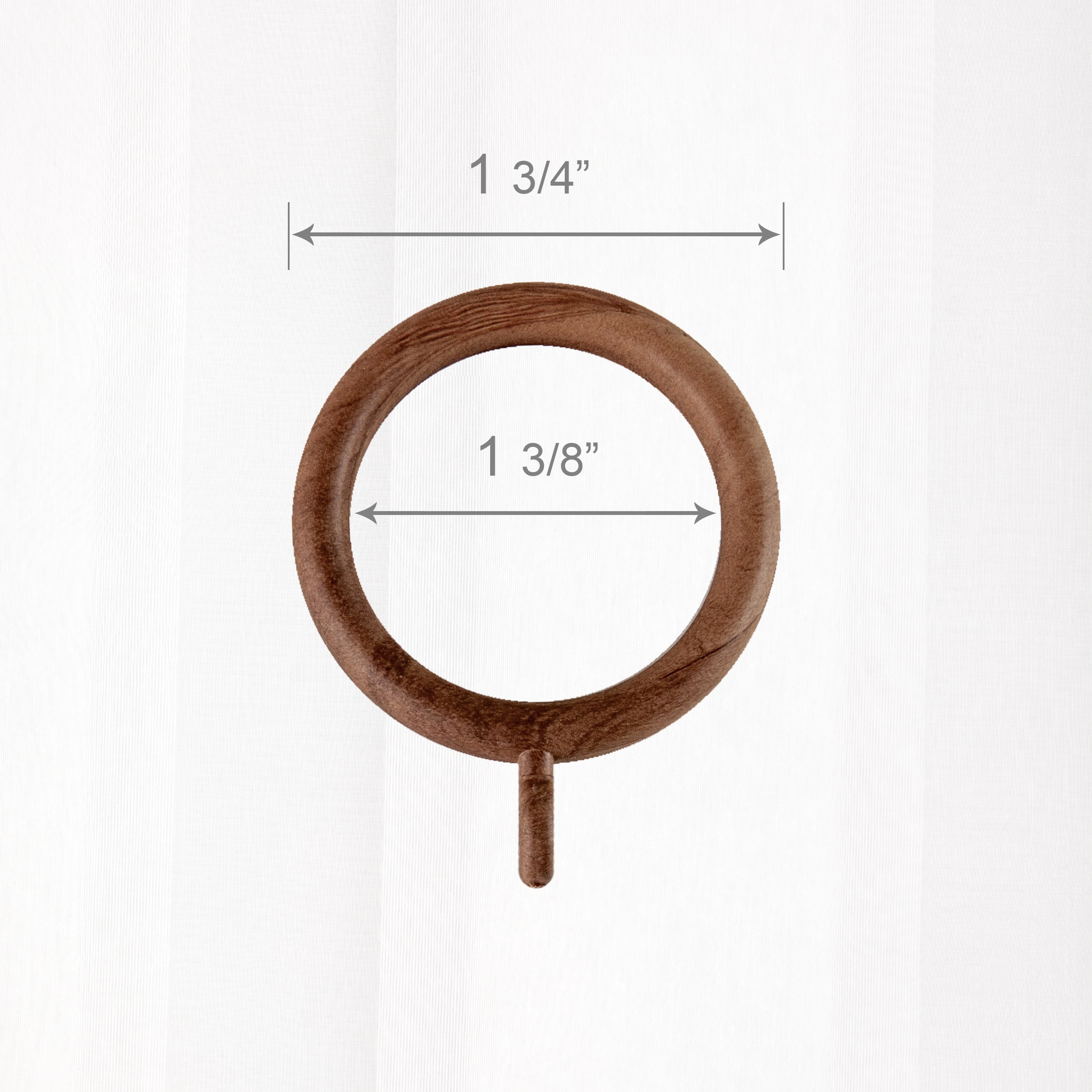 Hart & Harlow L-DR40-W3 Curtain-Rings - View #2