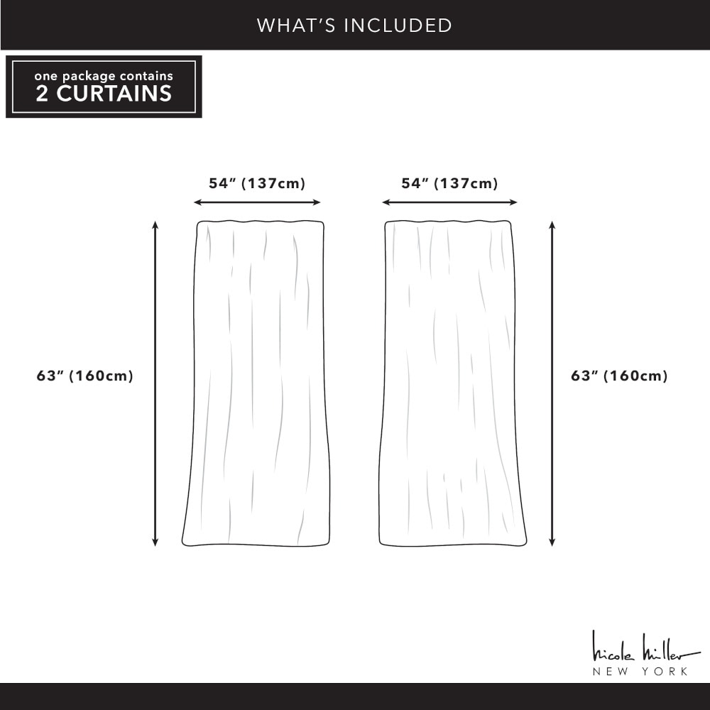Nicole Miller YG013634DSNMA1 A155 curtains - View #5