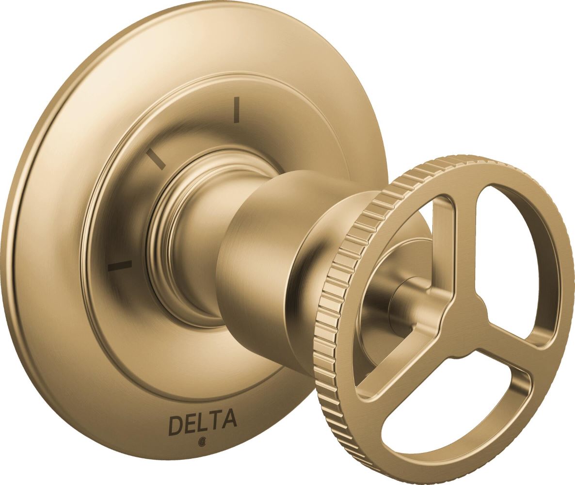 Delta T11858-CZ Trinsic Champagne Bronze 3.5-in Universal Bathtub/Shower Diverter 4.4-in -ID
