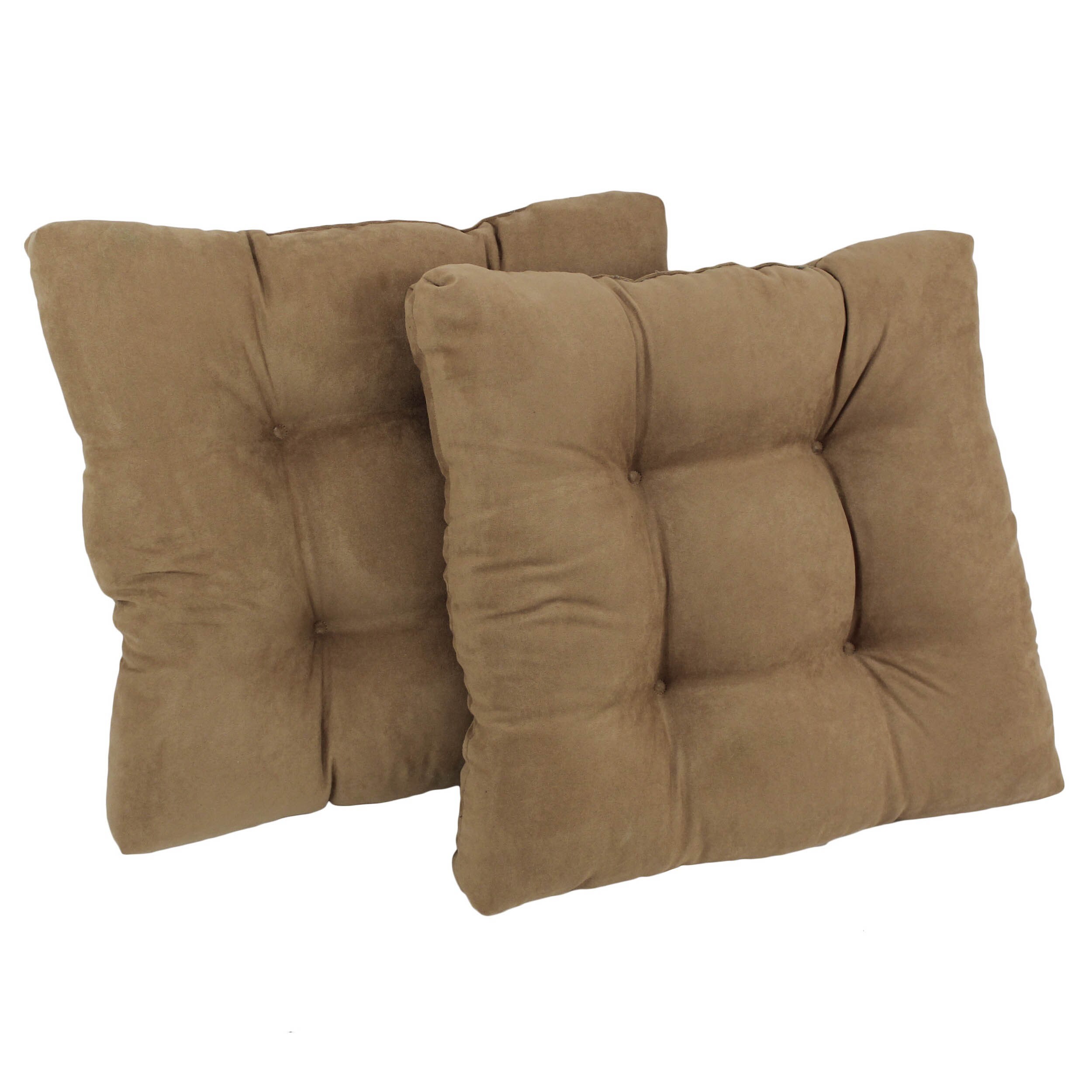 Blazing Needles 94005-2CH-MS-JV Java Solid Chair Cushion