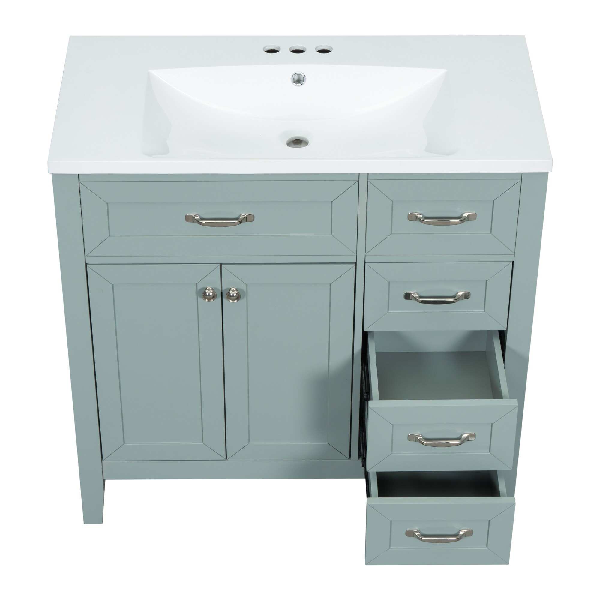 ModernLuxe L3P-JL000007AAG-6 Bath-Vanity-Combo - View #12